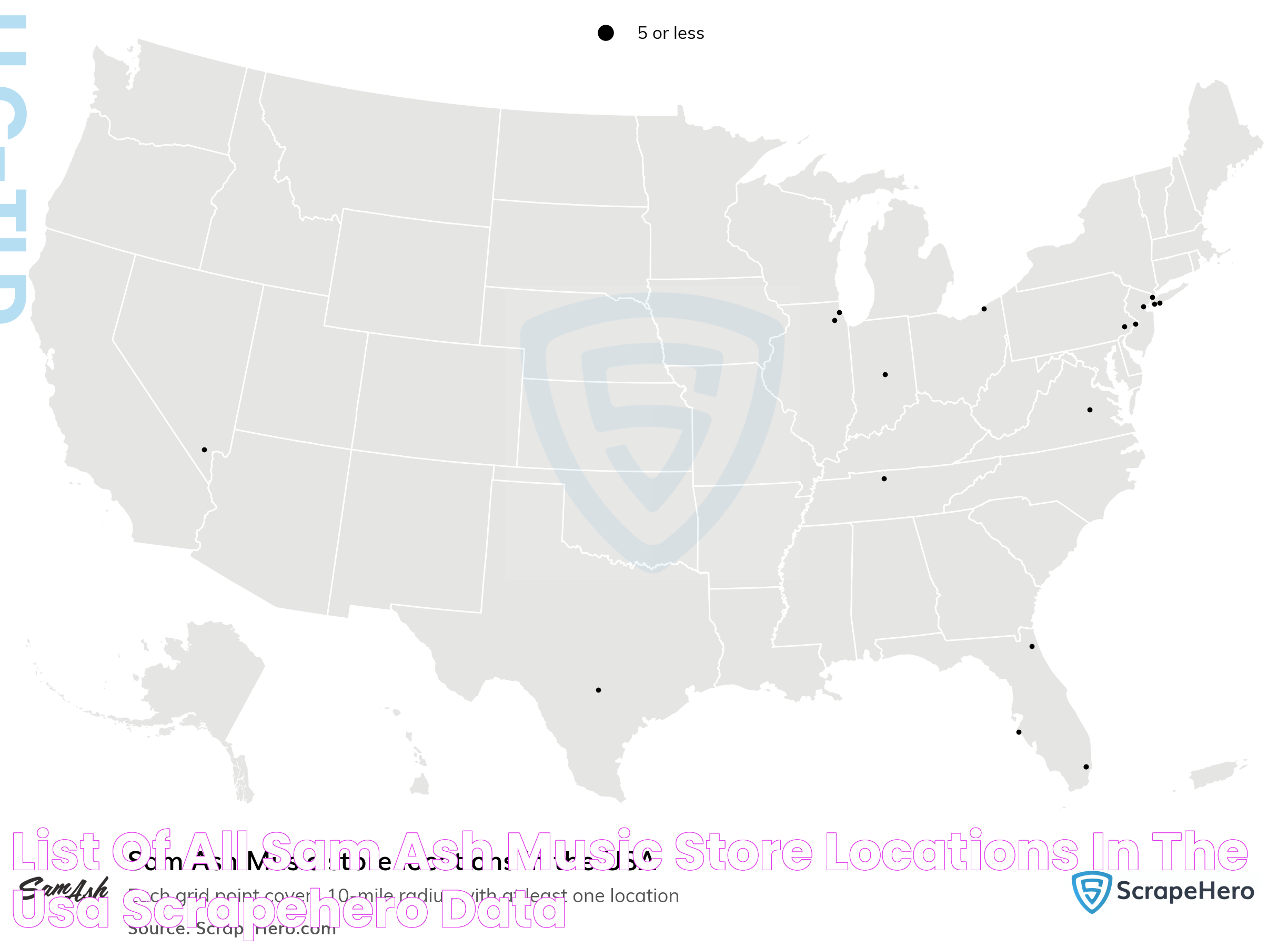 List of all Sam Ash Music store locations in the USA ScrapeHero Data