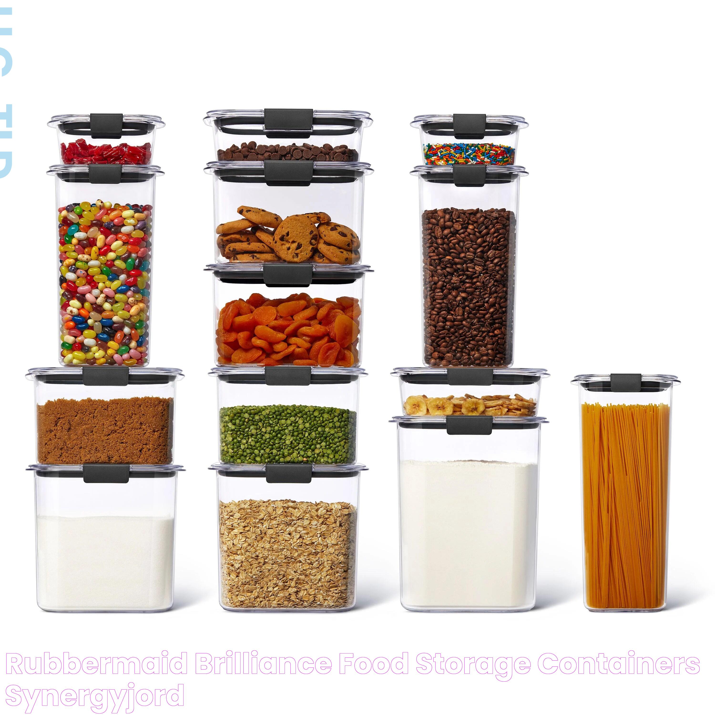 Top Benefits And Uses Of Serious Eats: Rubbermaid Brilliance Food Storage Containers