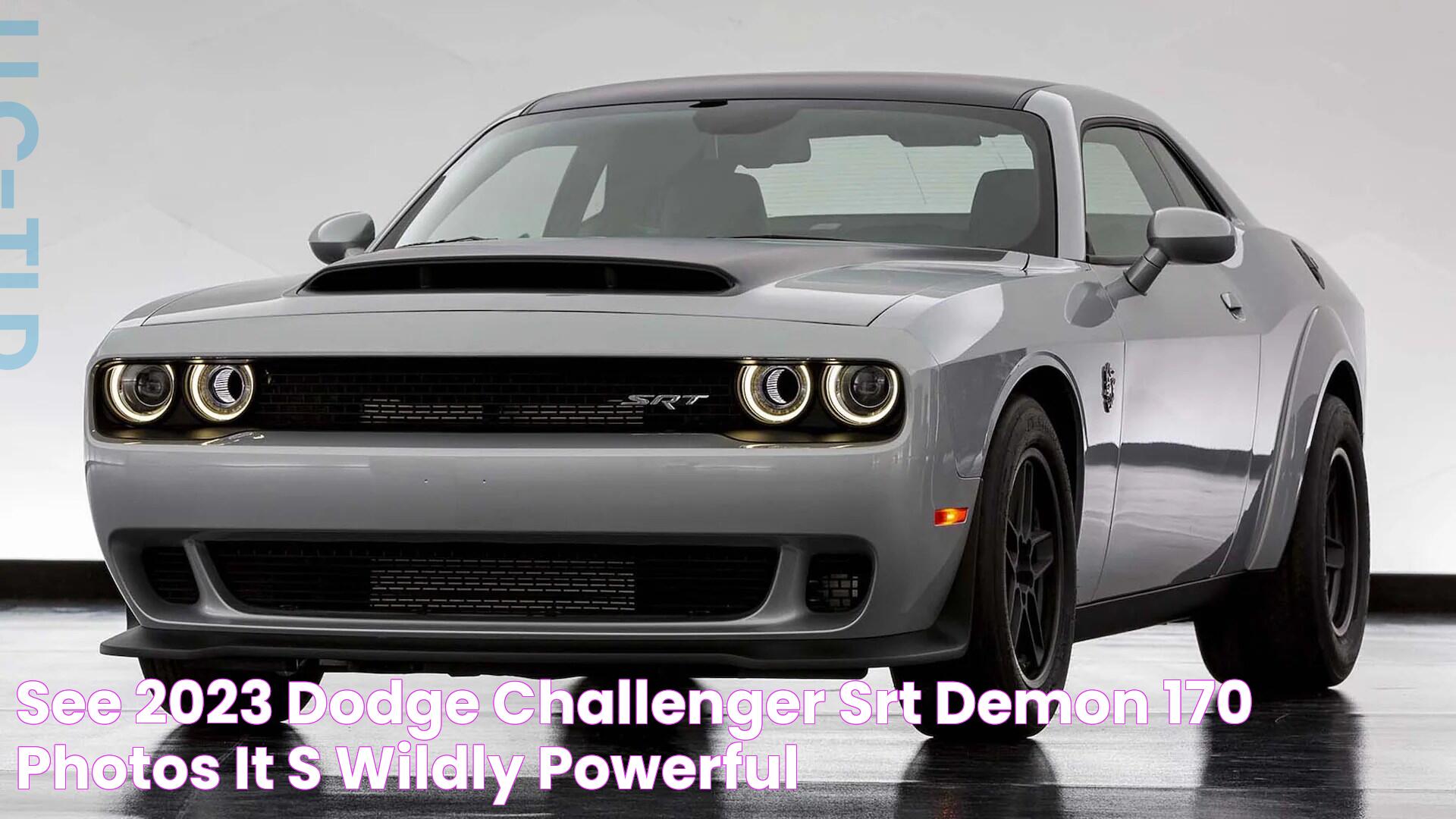 Top Reasons To Consider A Dodge Demon 170 For Sale: The Ultimate Guide