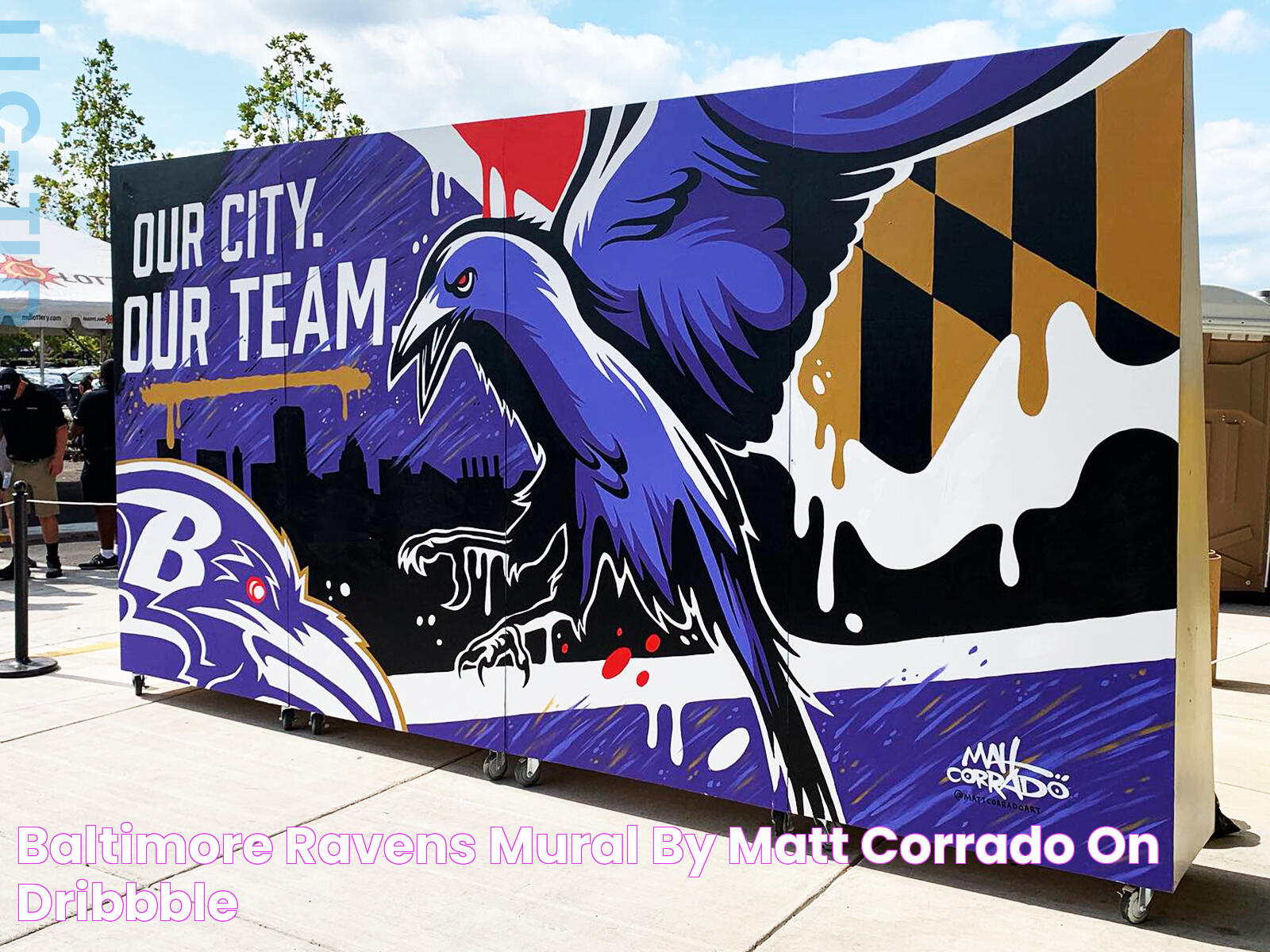 Mastering The Art Of Baltimore Ravens Mural: A Tribute To Football Excellence