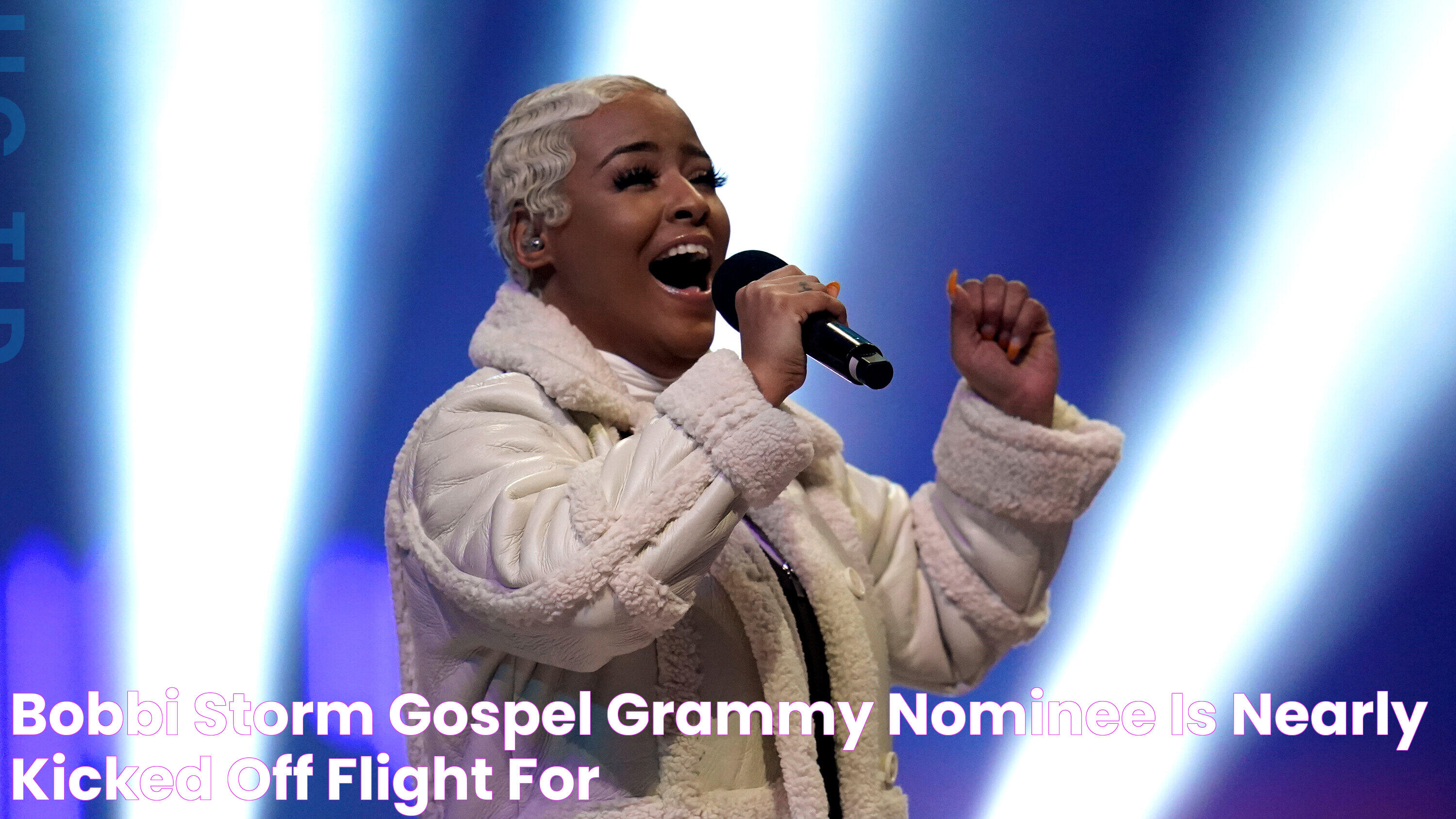 Bobbi Storm, Gospel Grammy Nominee, Is Nearly Kicked Off Flight for