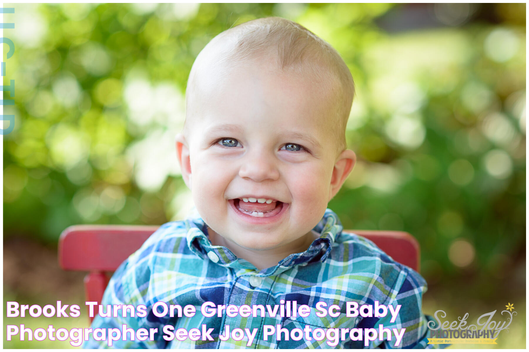 Brooks Turns One (Greenville SC Baby Photographer) » Seek Joy Photography