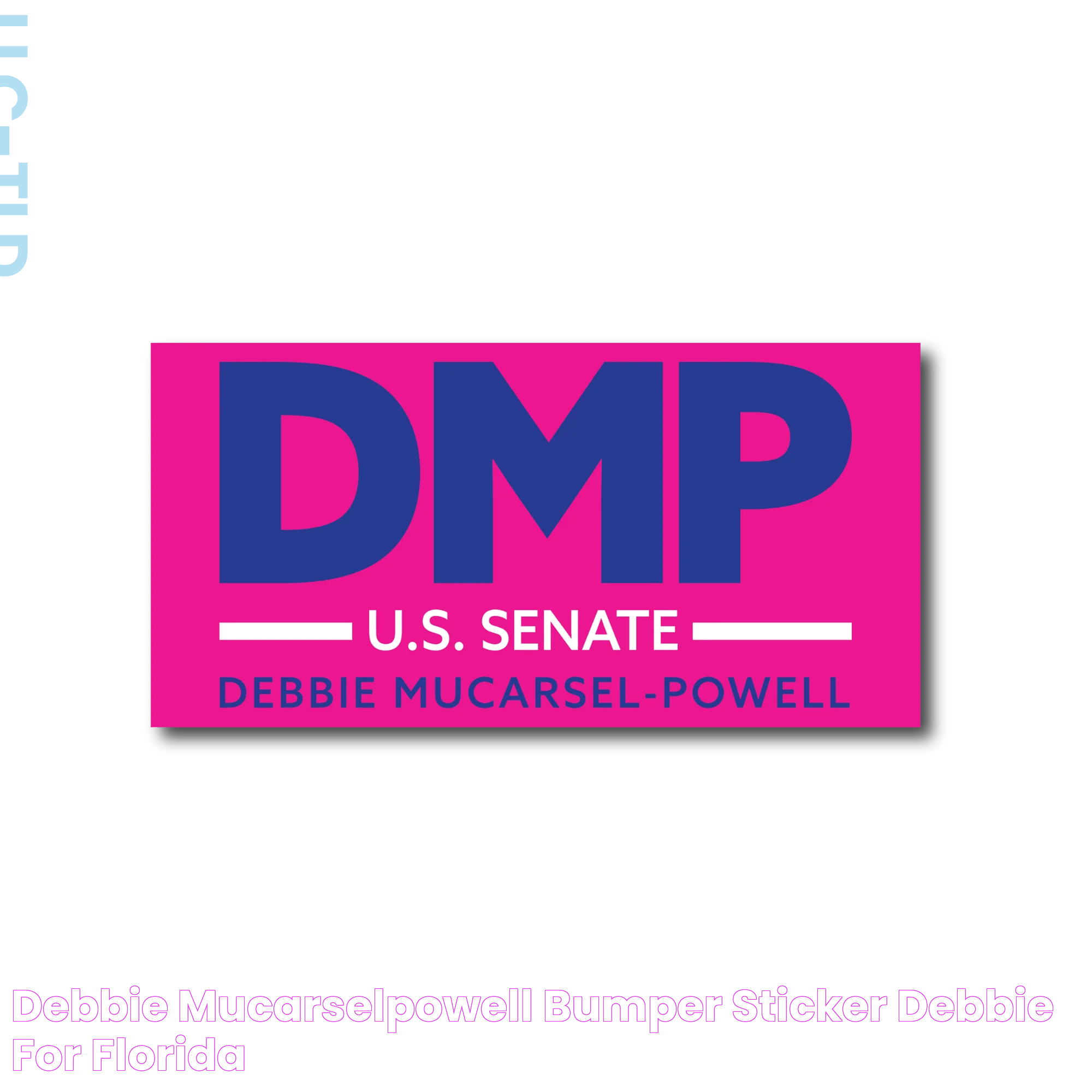 Debbie MucarselPowell Bumper Sticker Debbie for Florida