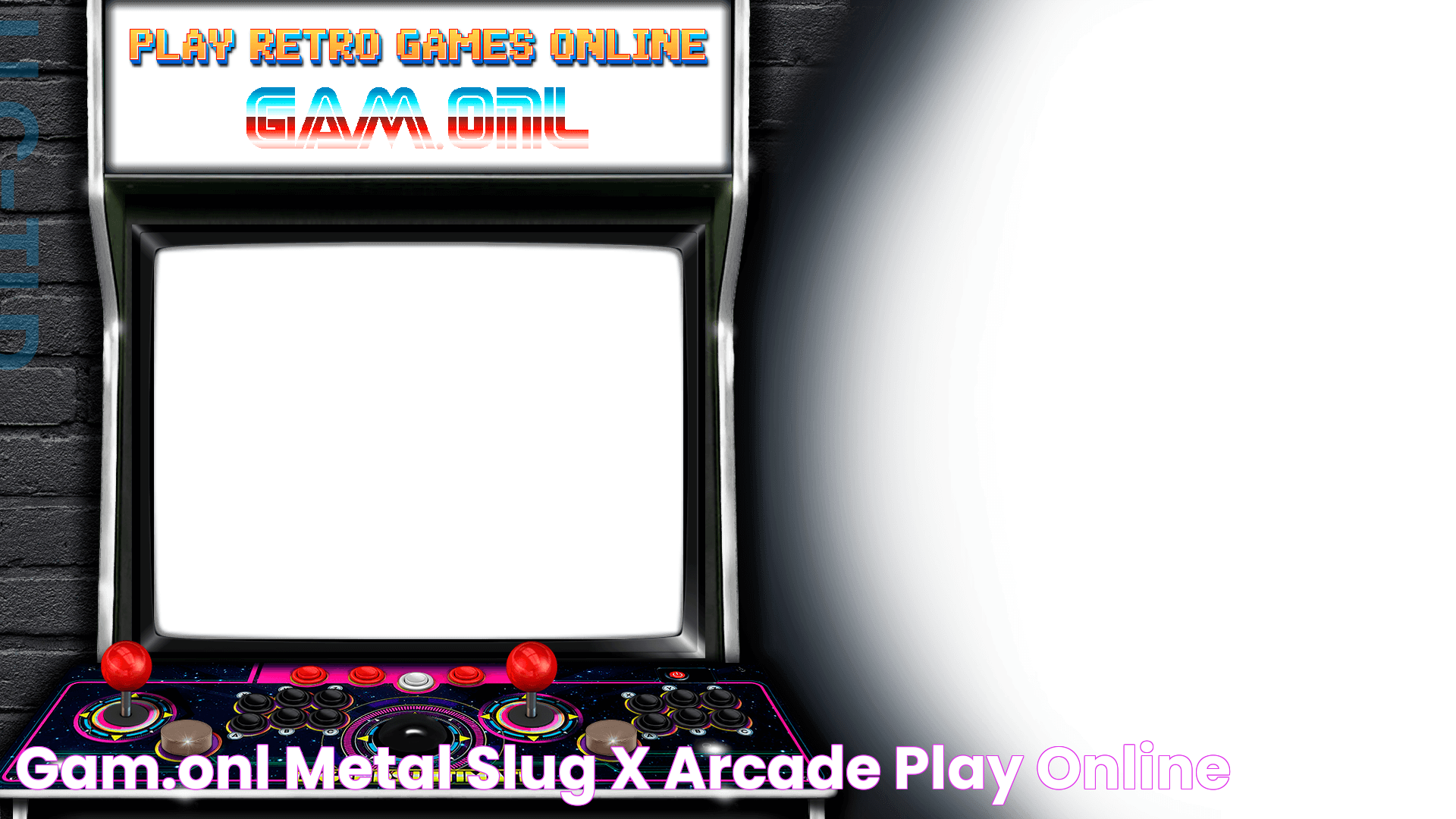 GAM.ONL 🕹️ Metal Slug X (Arcade) Play Online