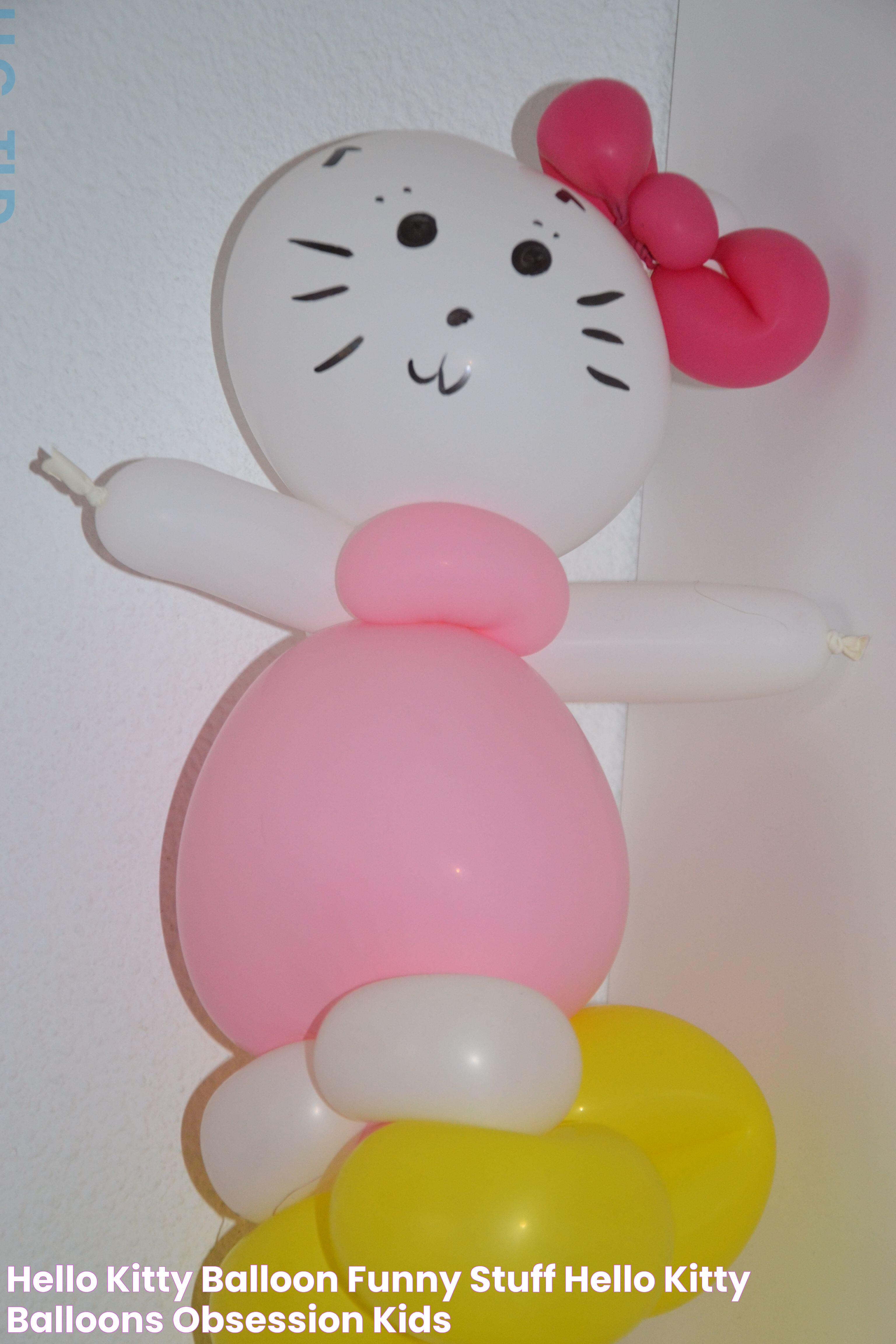 Unveiling The Mystery Of The Deflated Hello Kitty Balloon: A Detailed Guide