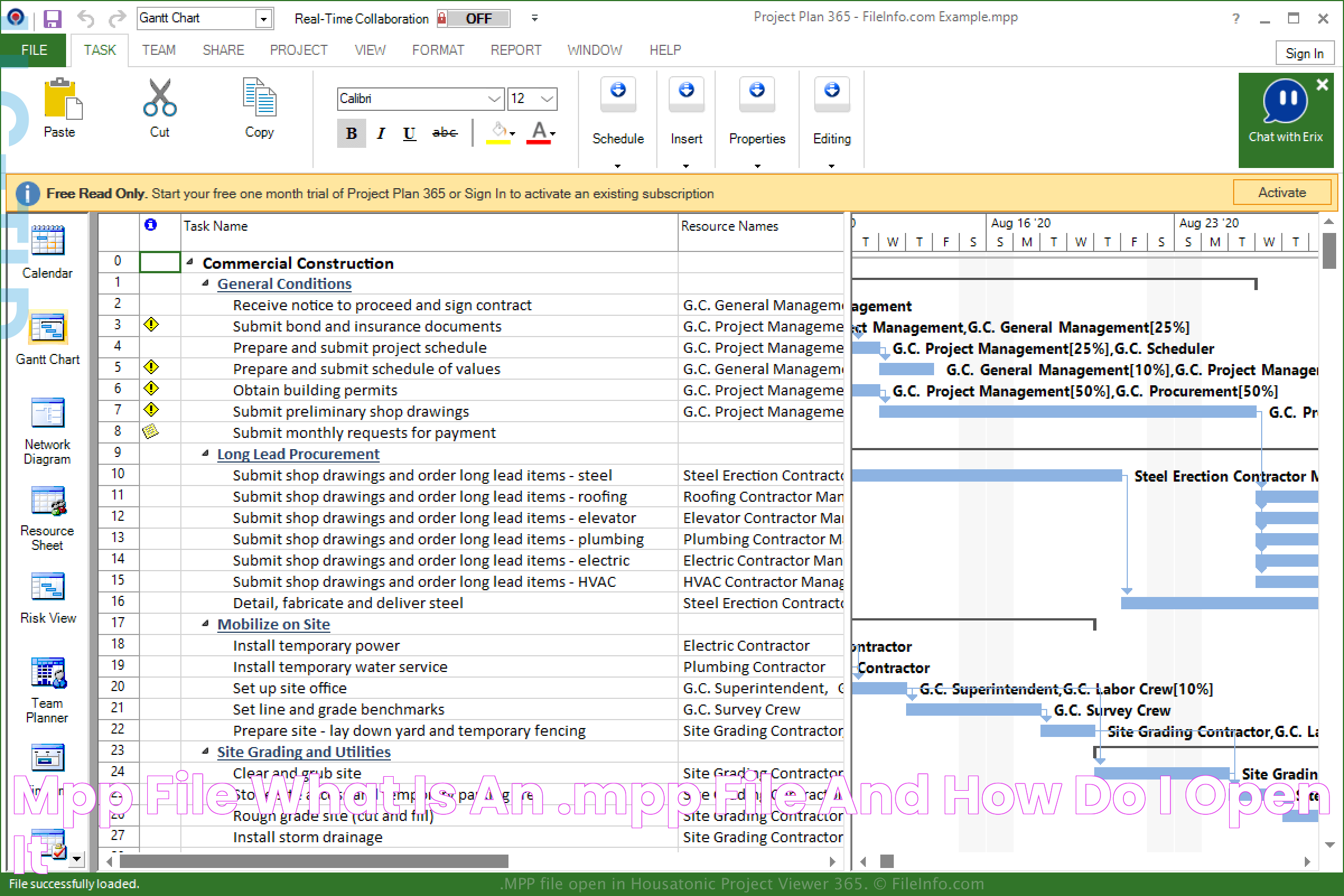 MPP File What is an .mpp file and how do I open it?