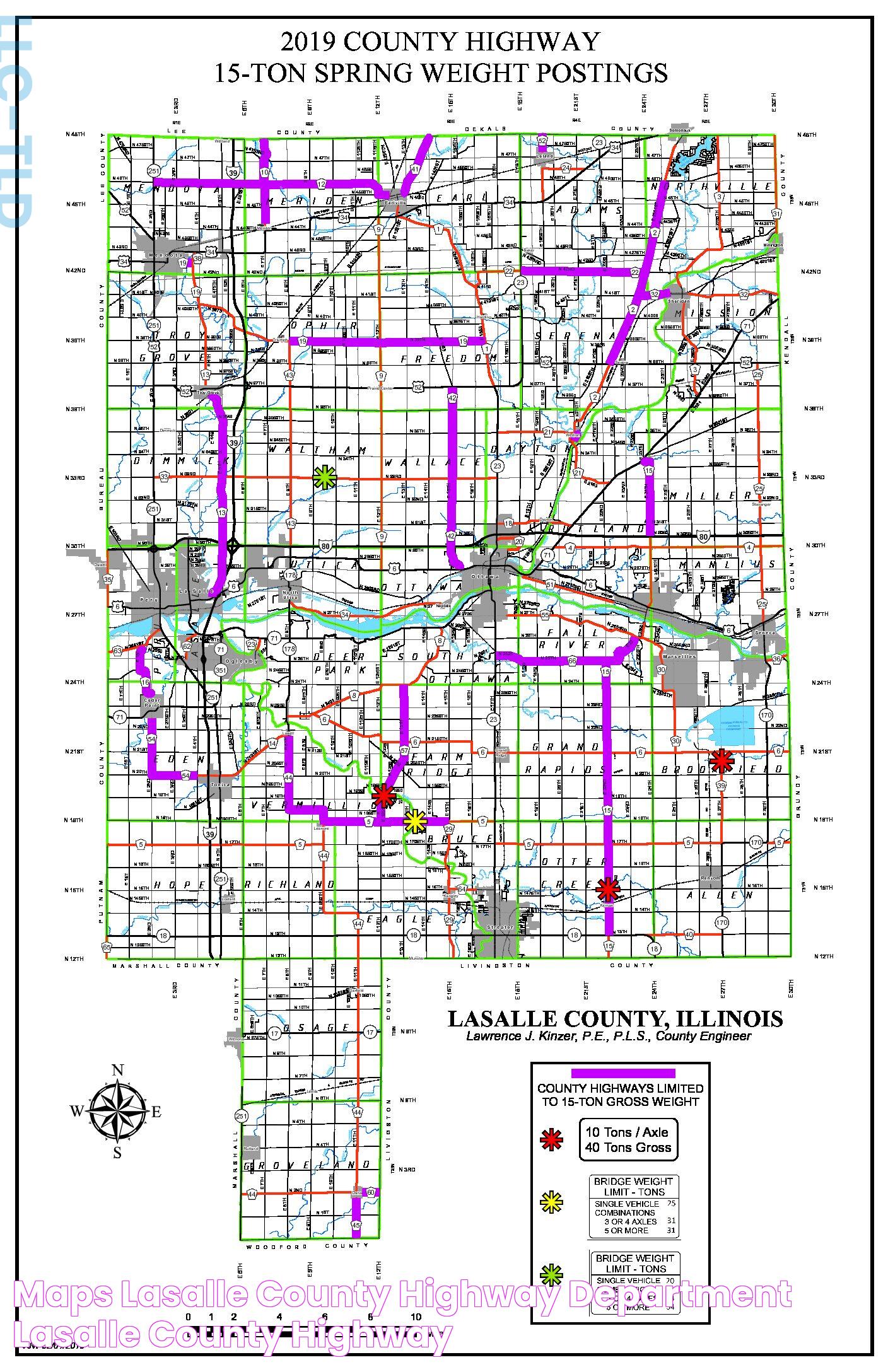 Maps LaSalle County Highway Department LaSalle County Highway