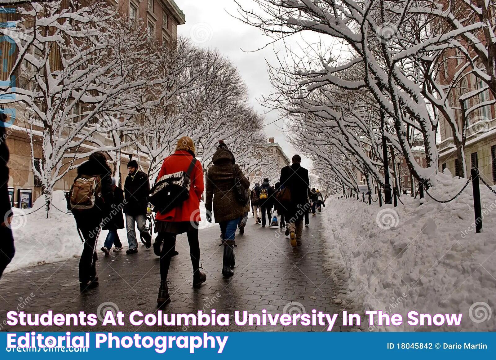 Columbia University Snow: A Winter Wonderland Awaits