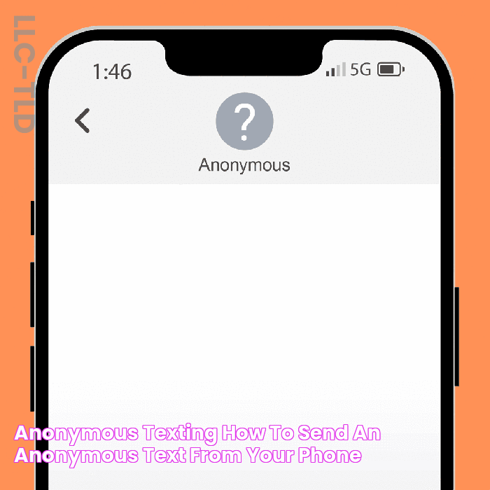 Anonymous Texting How to Send an Anonymous Text from Your Phone