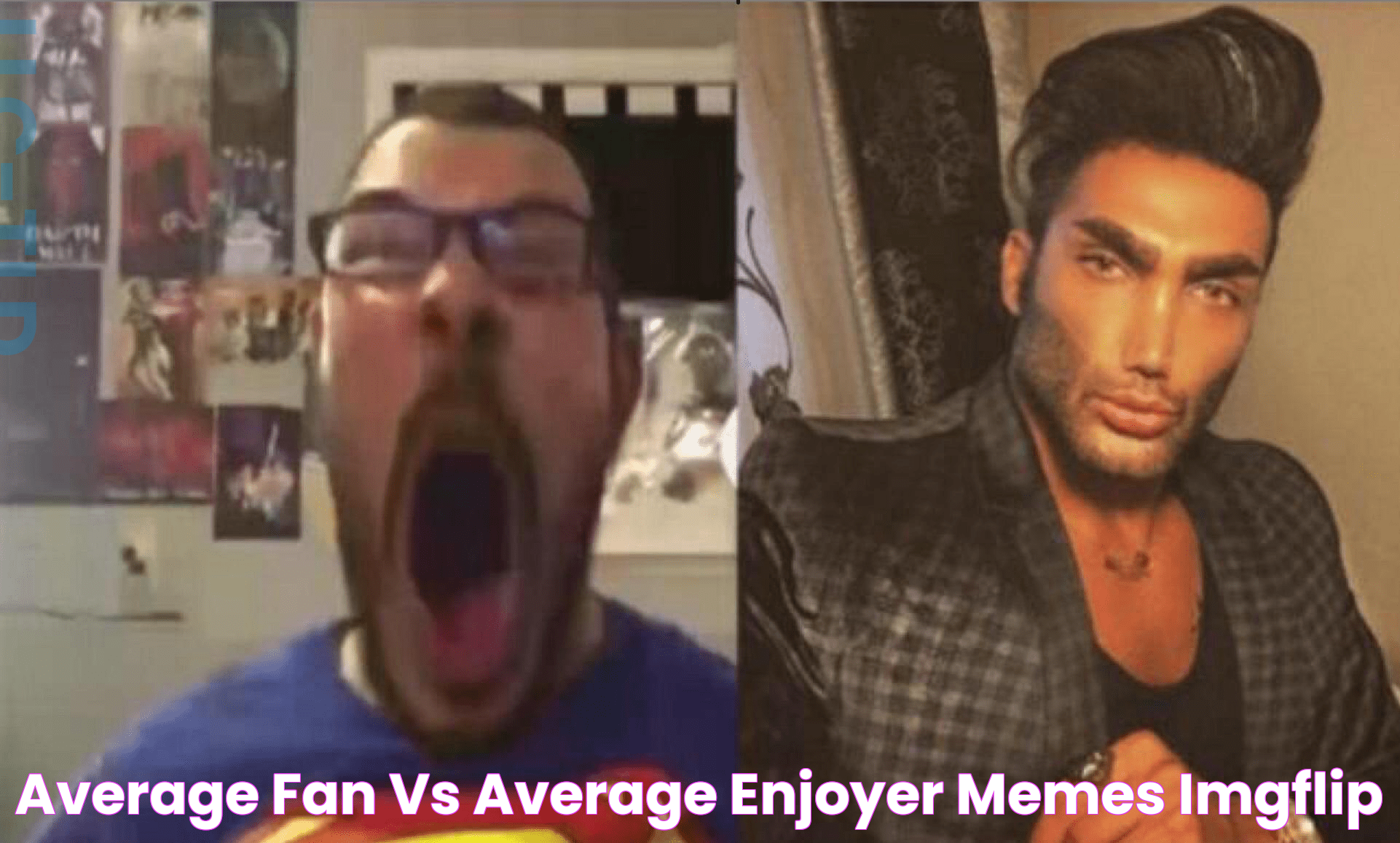 Average fan vs Average enjoyer Memes Imgflip