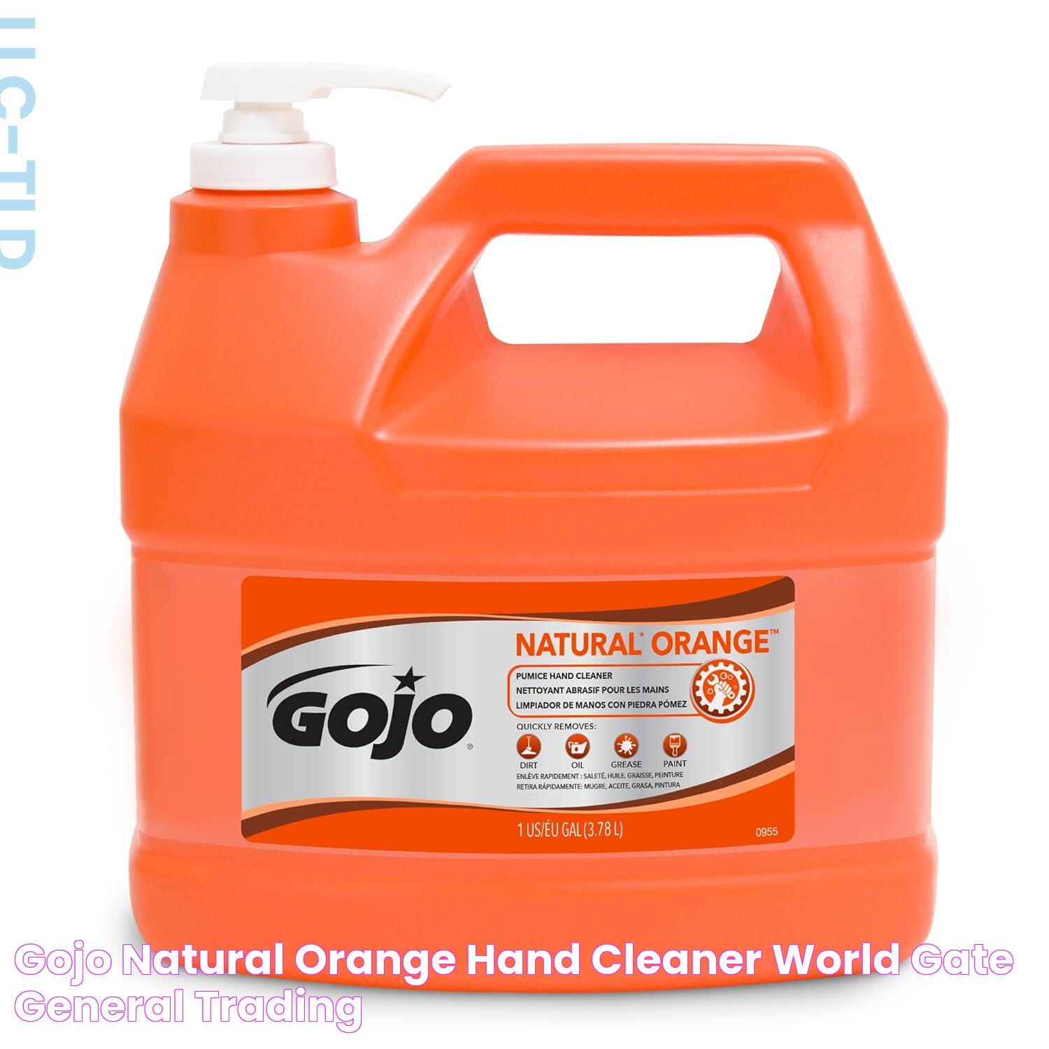 GOJO Natural Orange Hand Cleaner World Gate General Trading