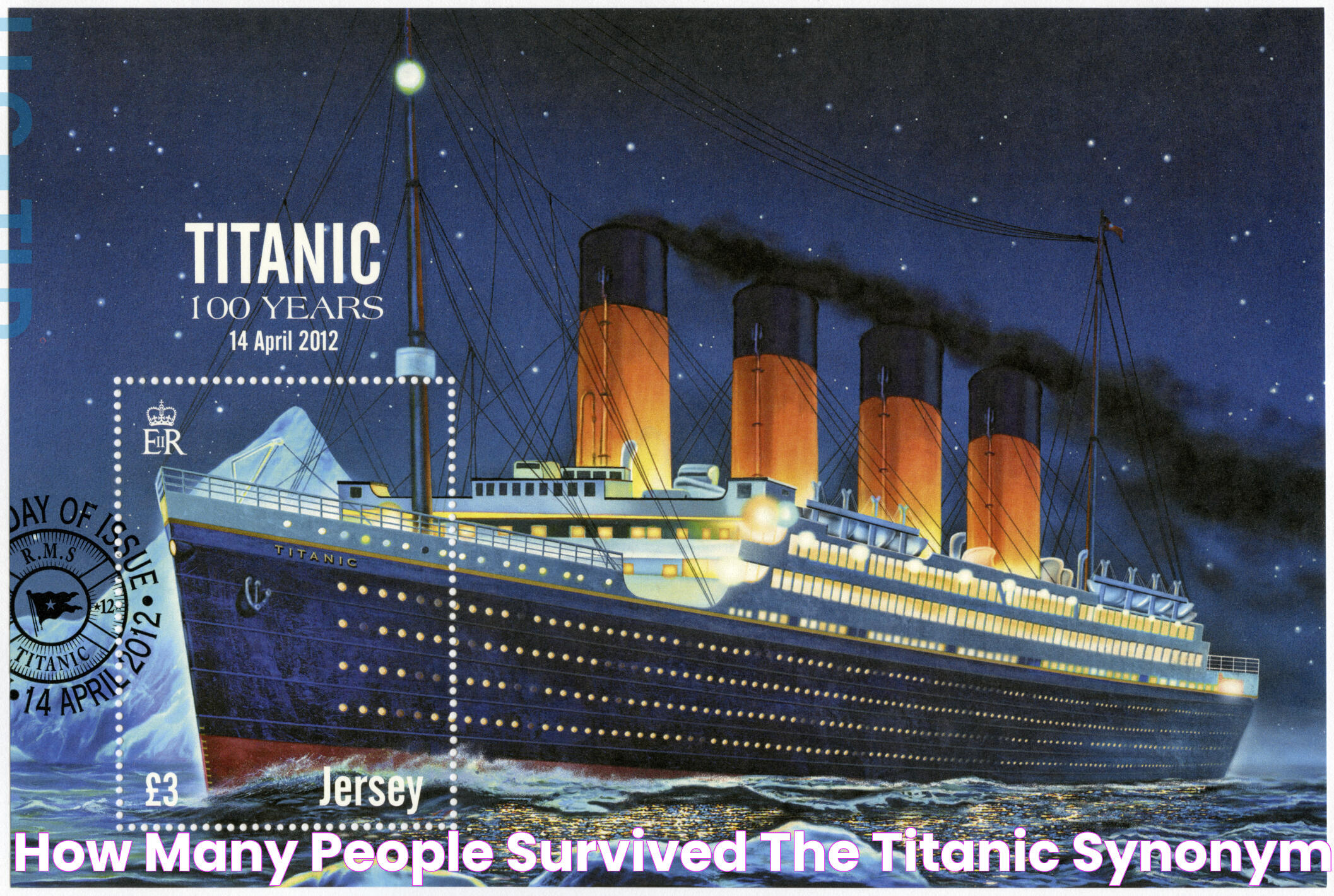 How Many People Survived the Titanic? Synonym