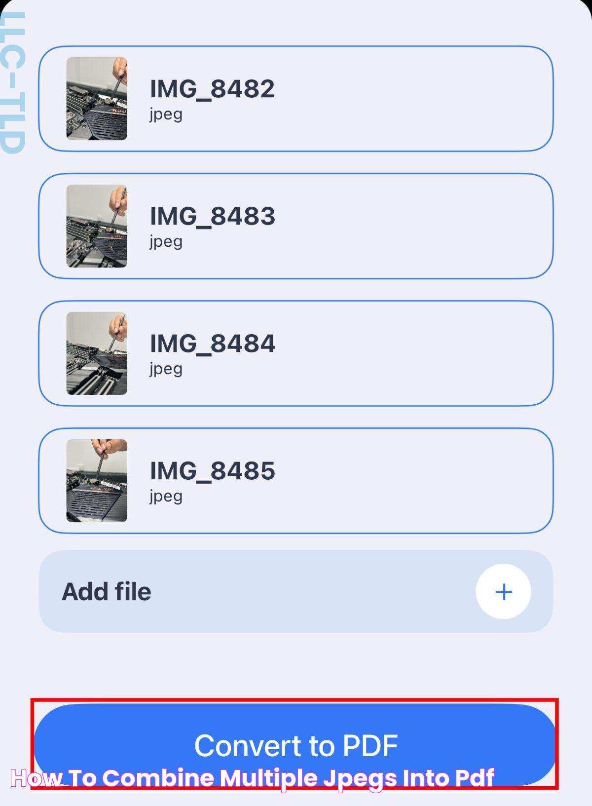 Effortless Ways To Combine JPEGs Into PDF