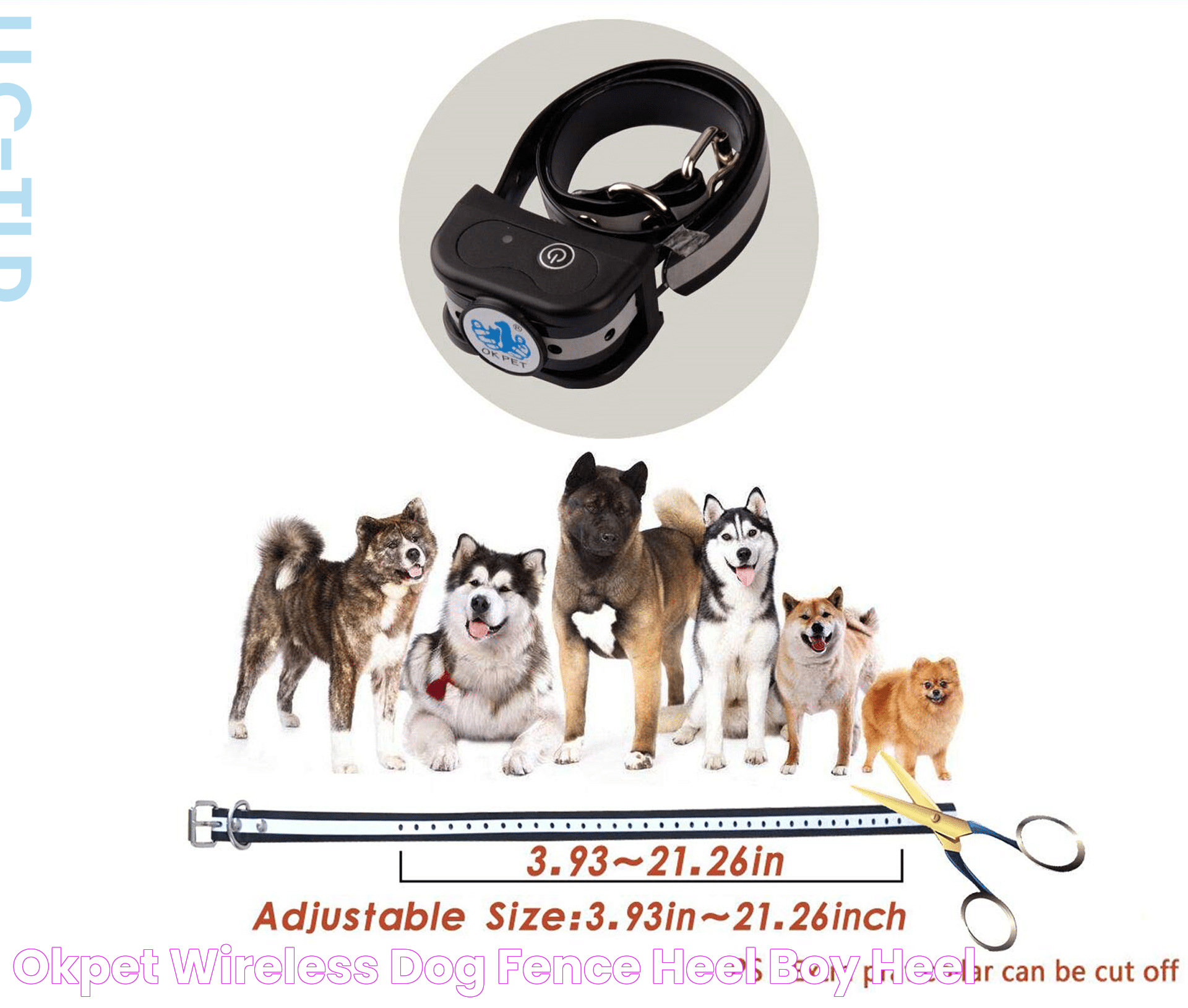 Okpet Wireless Dog Fence Heel Boy Heel