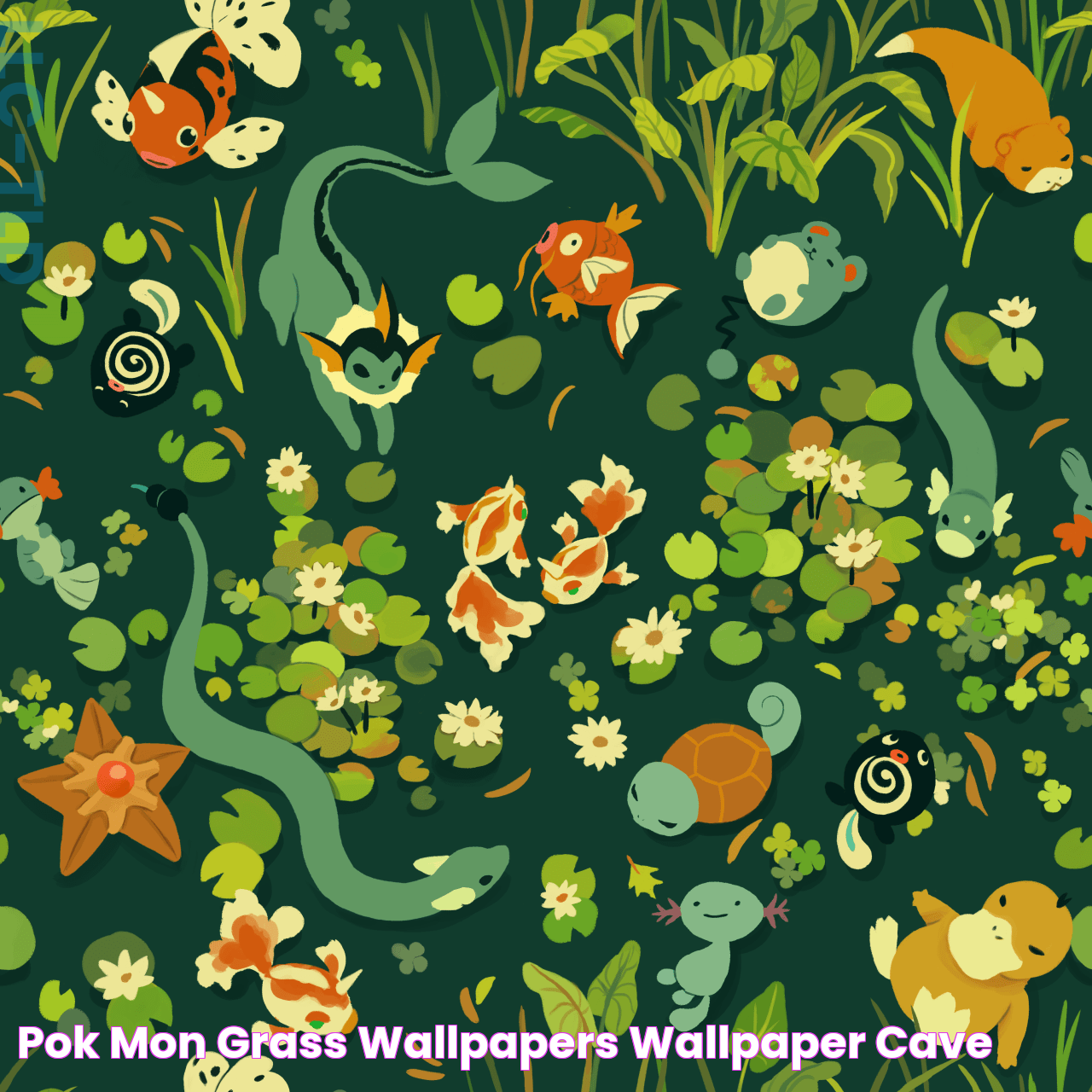 Pokémon Grass Wallpapers Wallpaper Cave