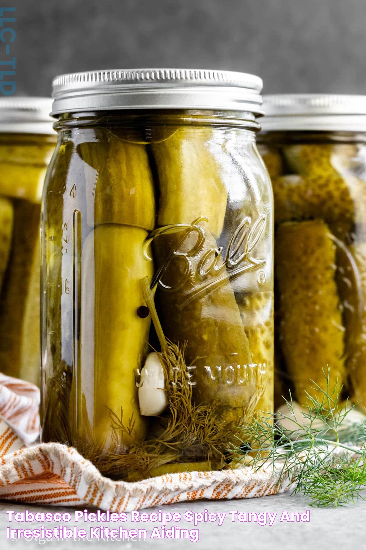 Tabasco Pickles Recipe Spicy, Tangy, and Irresistible Kitchen Aiding