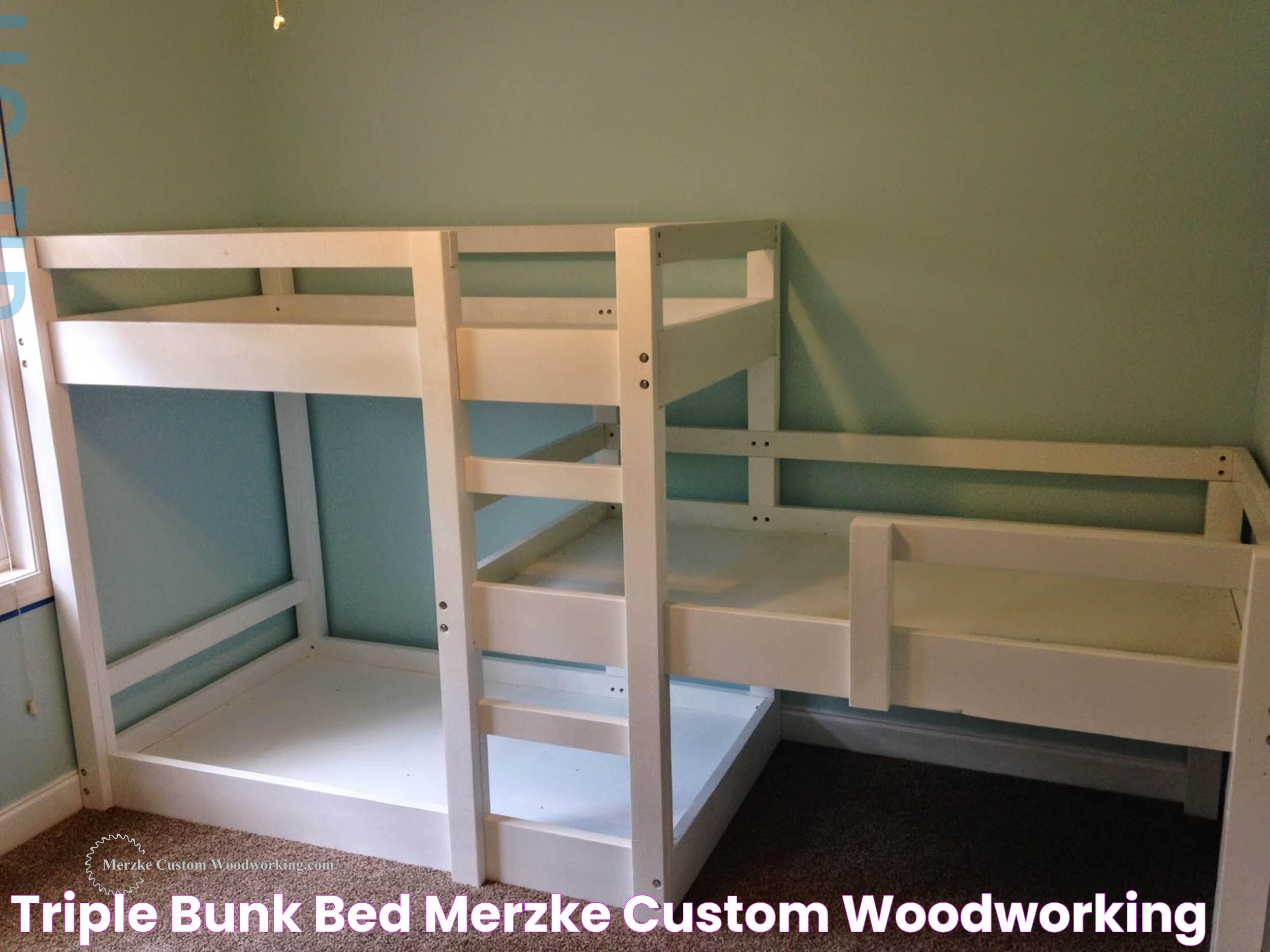 Triple Bunk Bed Merzke Custom Woodworking