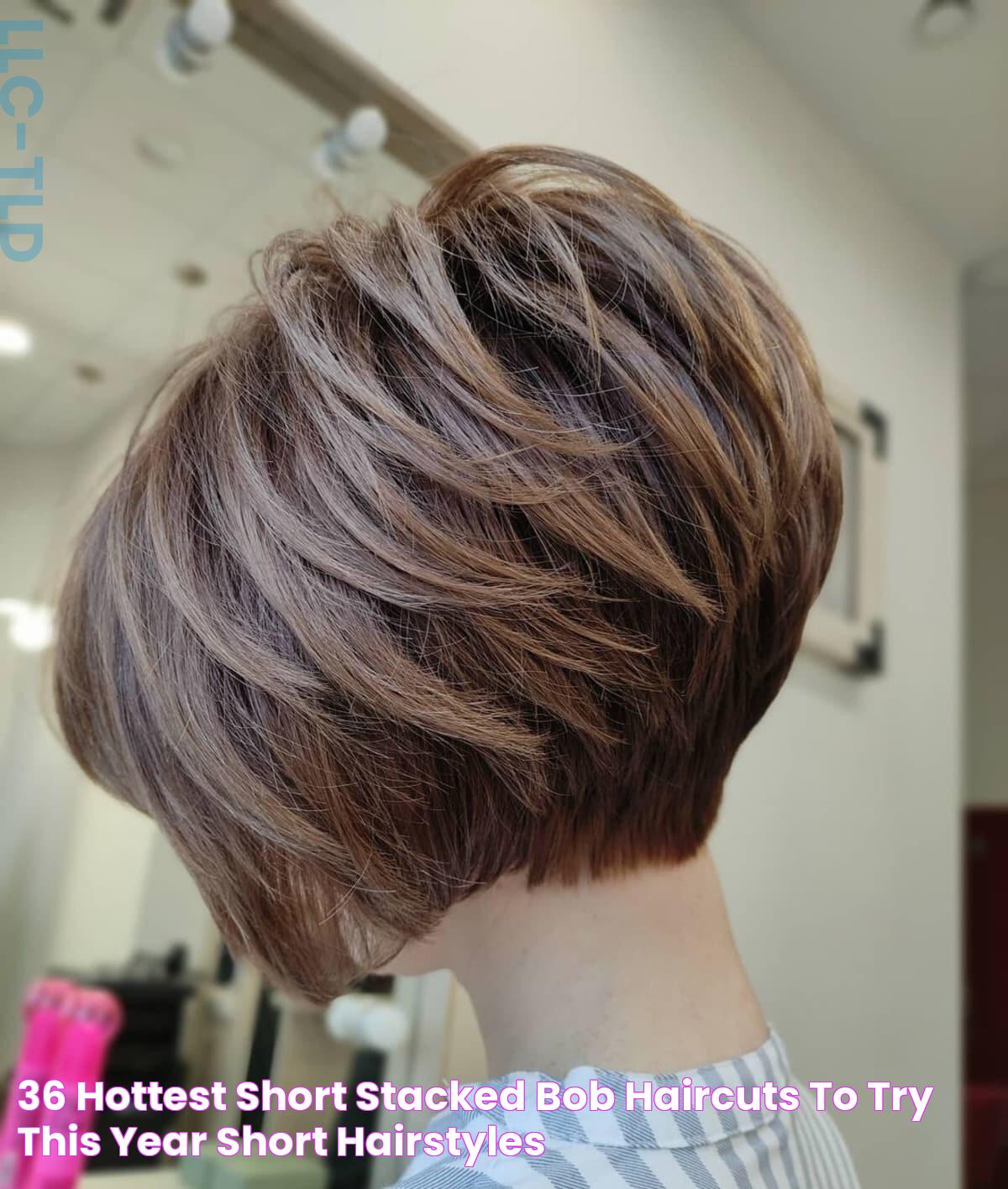 36 Hottest Short Stacked Bob Haircuts to Try This Year Short hairstyles