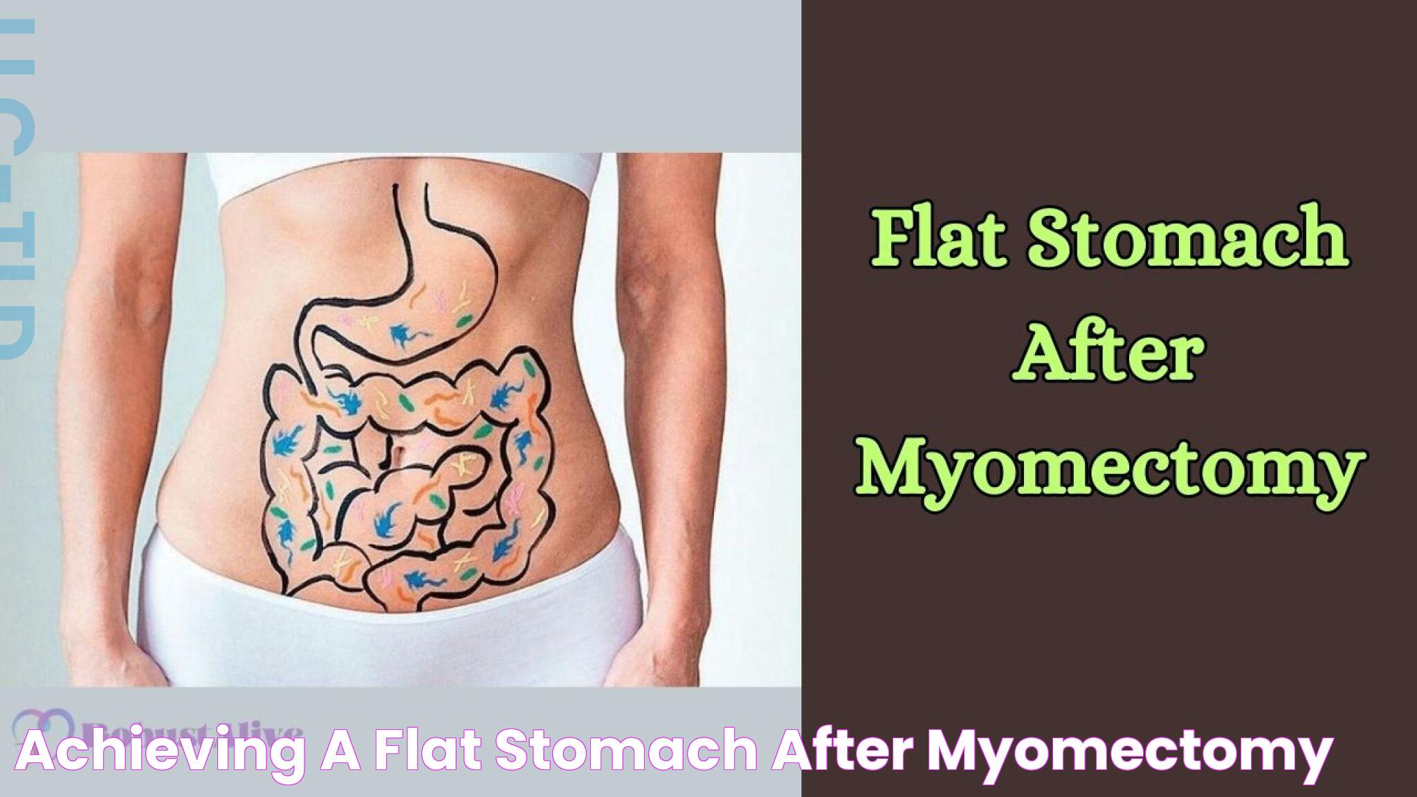 Achieving a Flat Stomach After Myomectomy