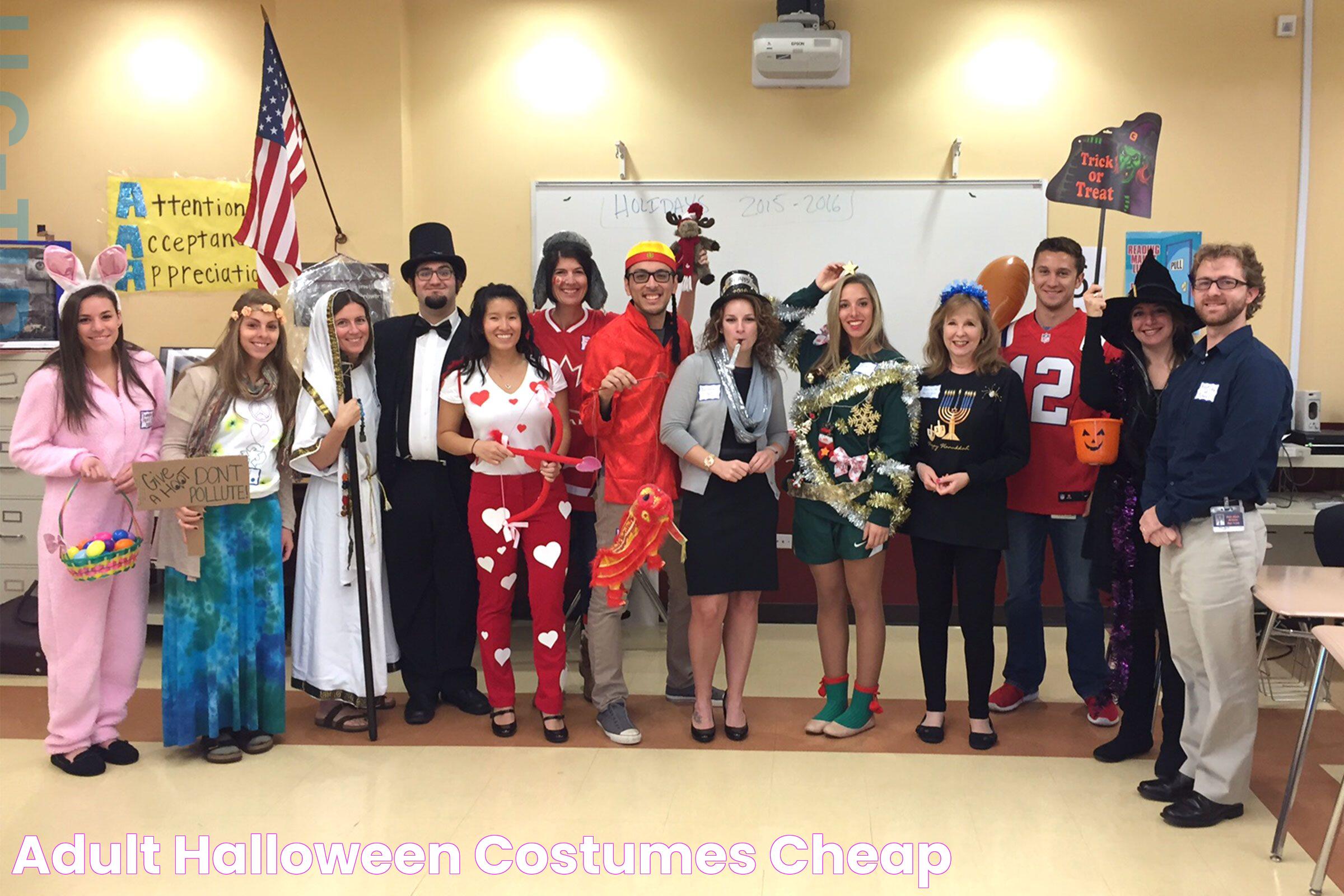 Adult Halloween Costumes Cheap