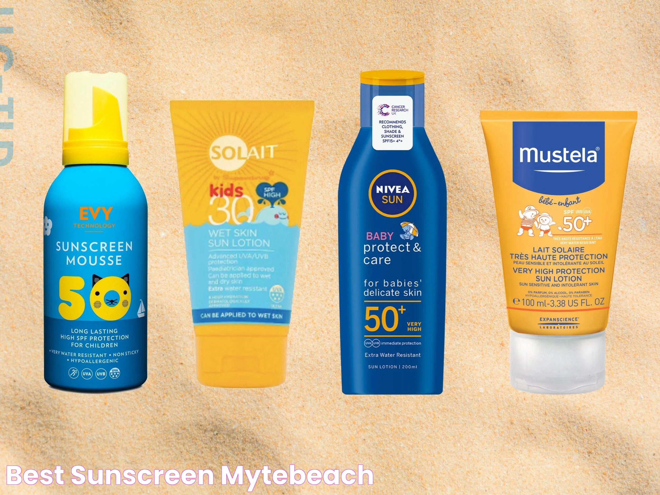 Best sunscreen mytebeach