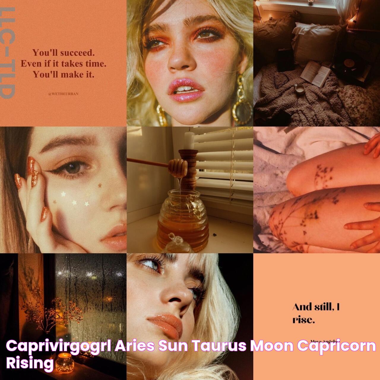 CapriVirgoGrl — Aries Sun, Taurus Moon, Capricorn Rising