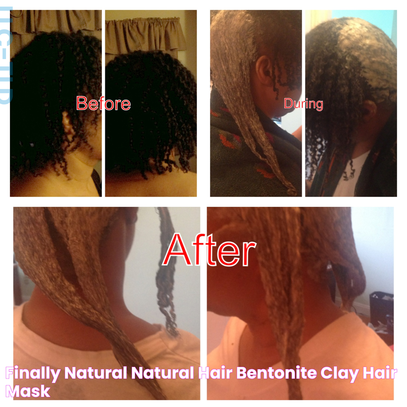 Finally Natural! Natural Hair Bentonite Clay Hair Mask