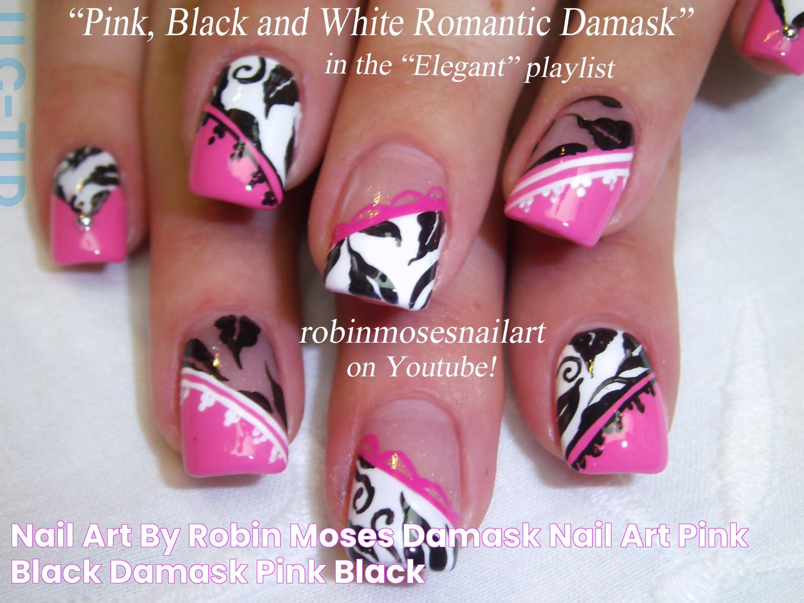 Mastering The Art Of Pink, White, And Black Nail Designs: A Stylish Guide