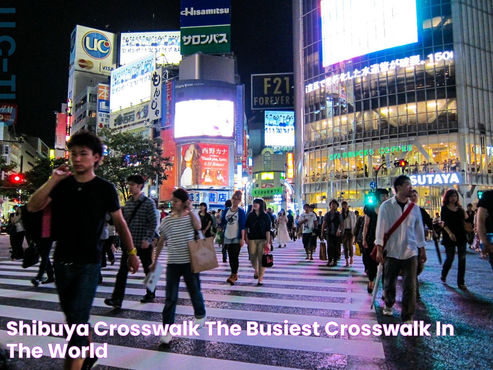 Surviving The Bustle Of Shibuya Crosswalk: A Tourist's Guide