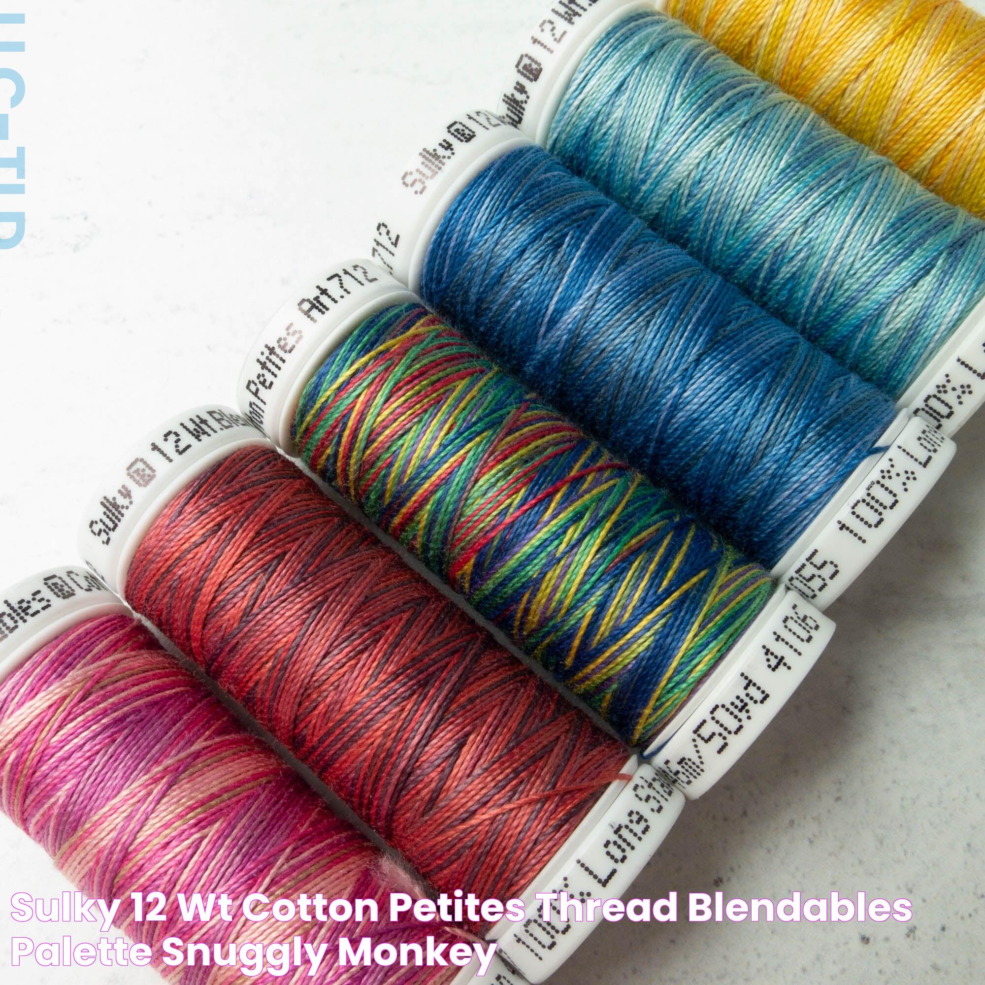 Sulky 12 wt Cotton Petites Thread Blendables Palette Snuggly Monkey