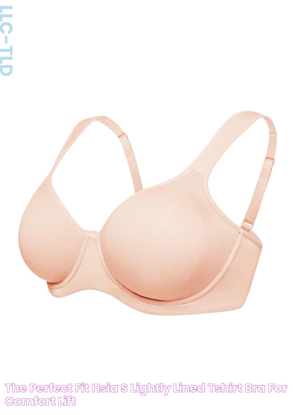 The Perfect Fit HSIA's Lightly Lined TShirt Bra for Comfort, Lift