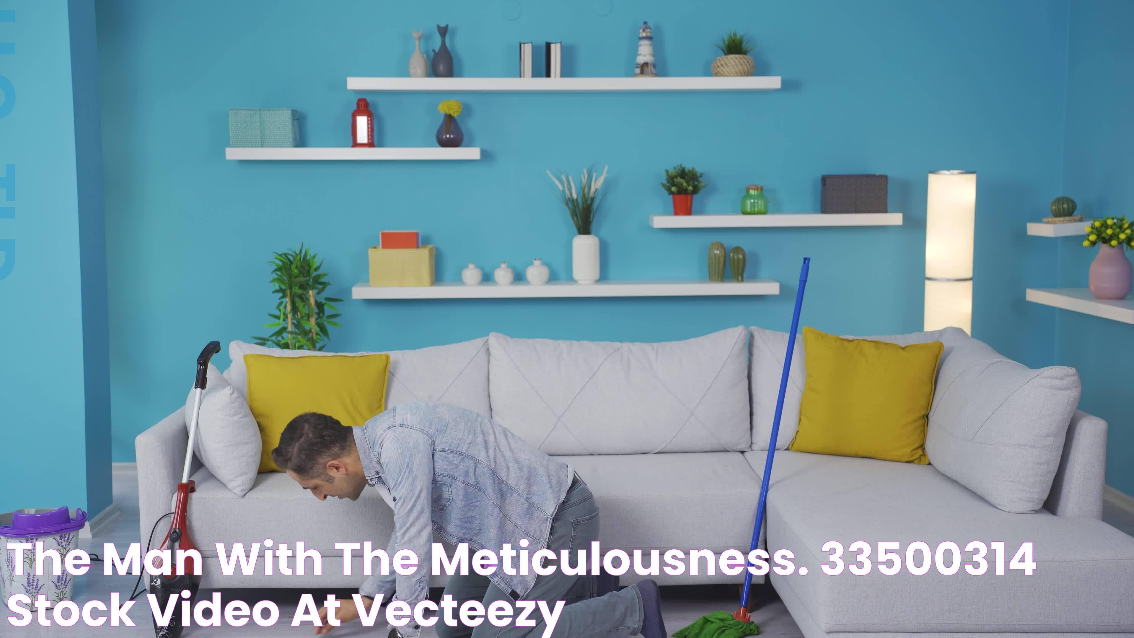 The man with the meticulousness. 33500314 Stock Video at Vecteezy