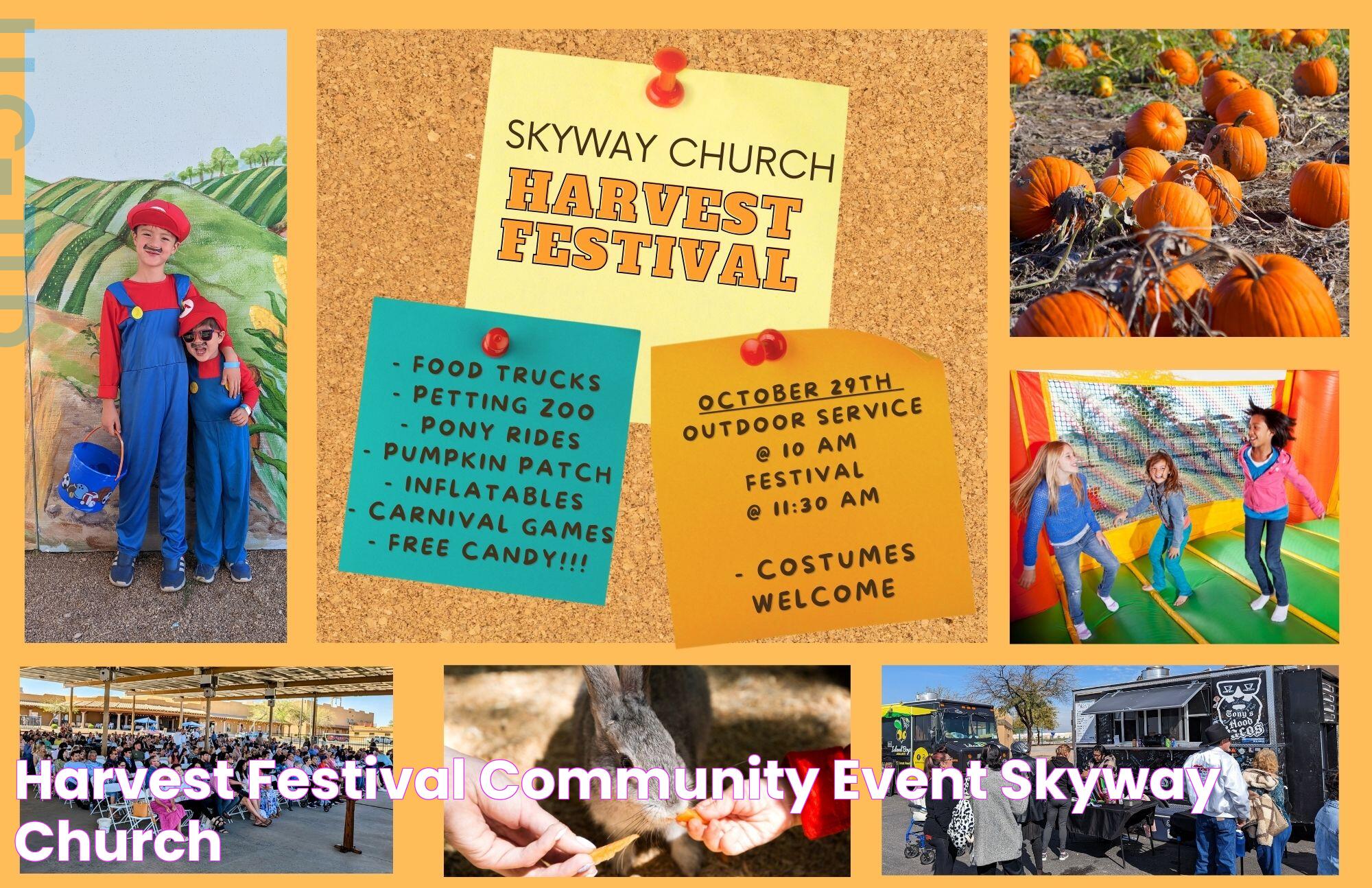 Harvest Festival Community Event Skyway Church