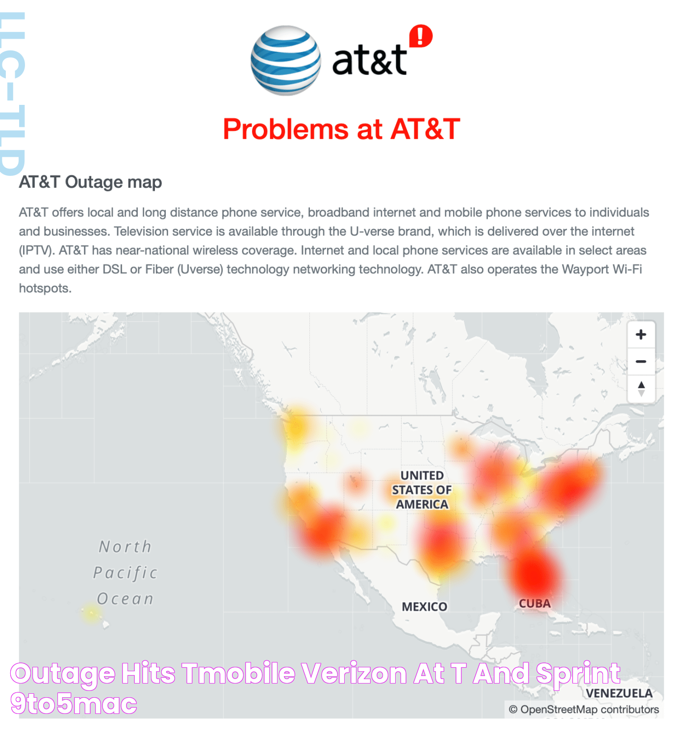 Outage hits TMobile, Verizon, AT&T, and Sprint 9to5Mac