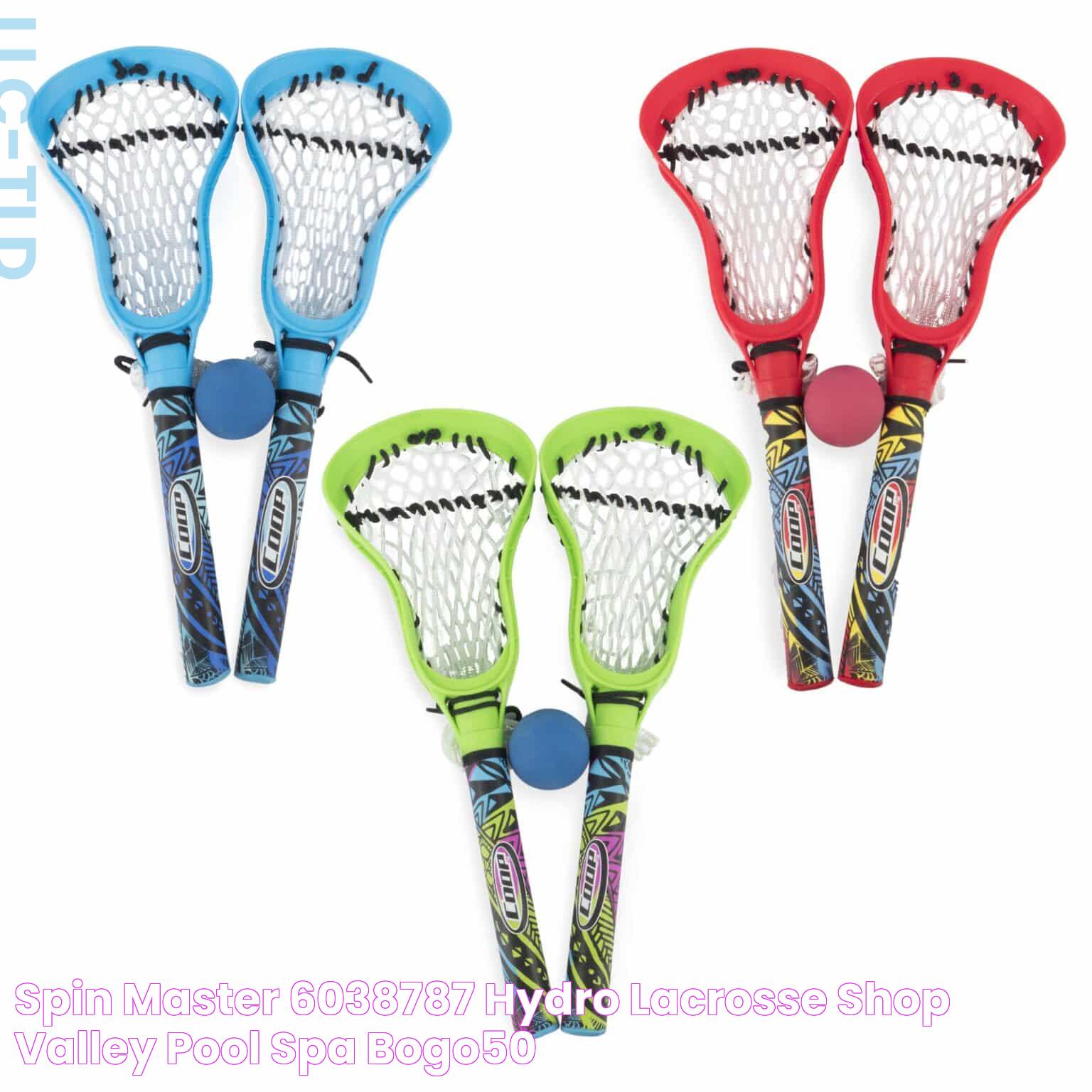 Spin Master 6038787 Hydro Lacrosse Shop Valley Pool & Spa BOGO50