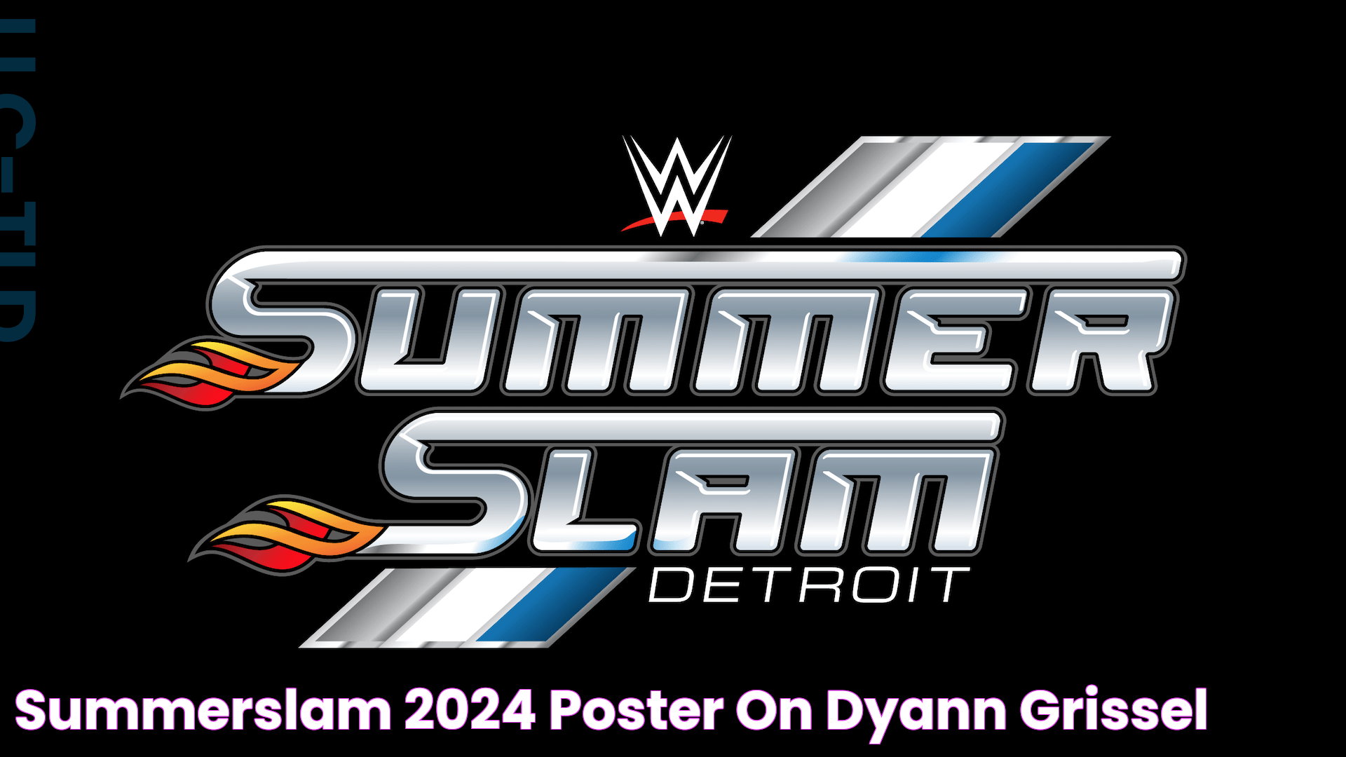 Summerslam 2024 Poster On Dyann Grissel