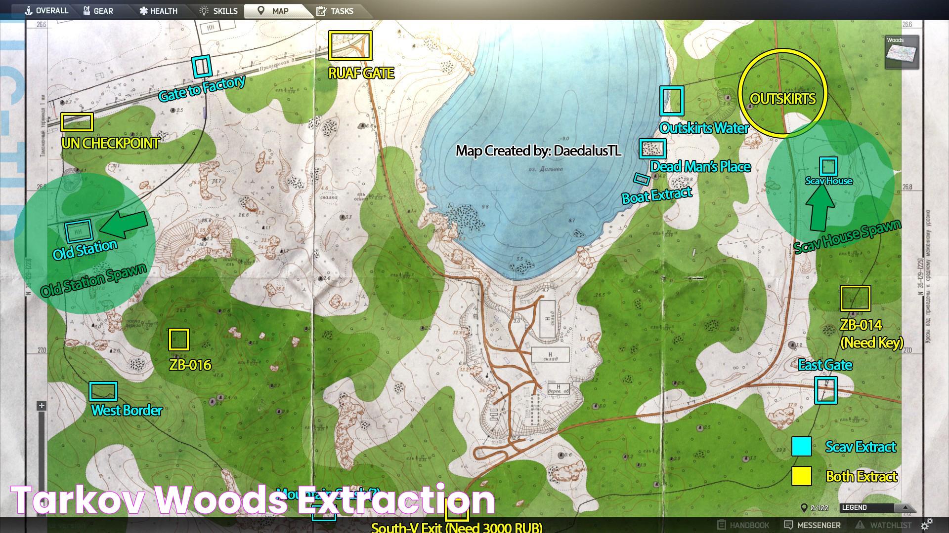 Tarkov woods extraction