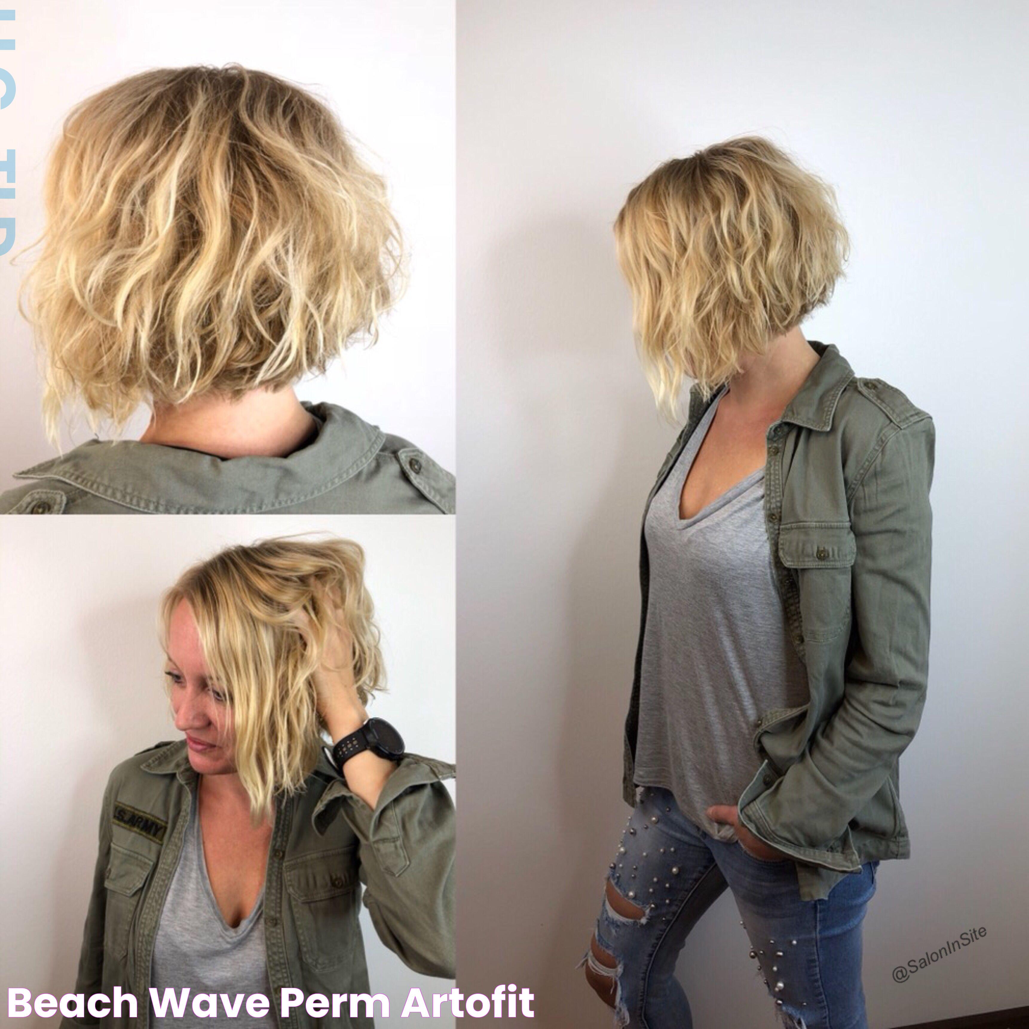 Beach wave perm Artofit