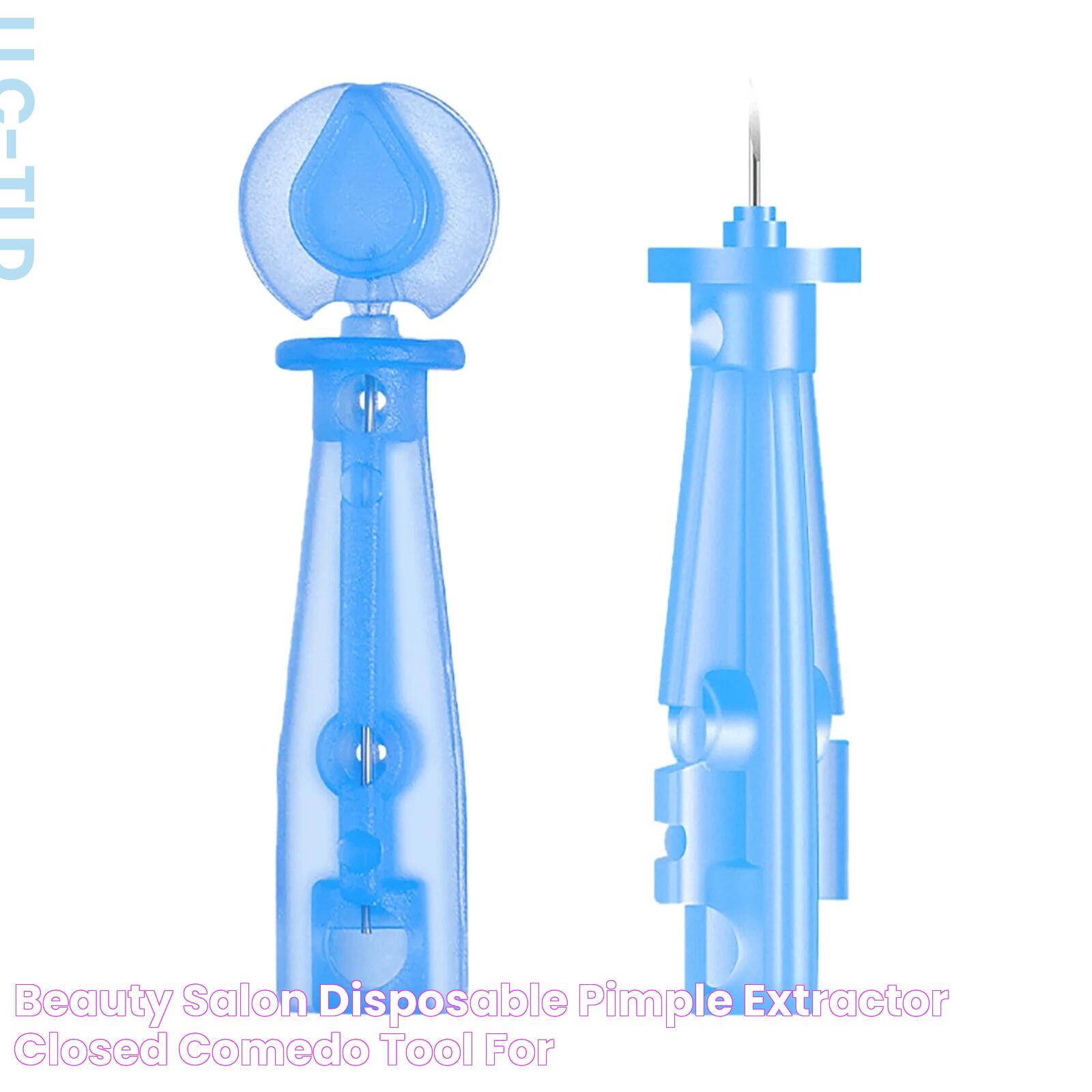 Beauty Salon Disposable Pimple Extractor Closed Comedo Tool For