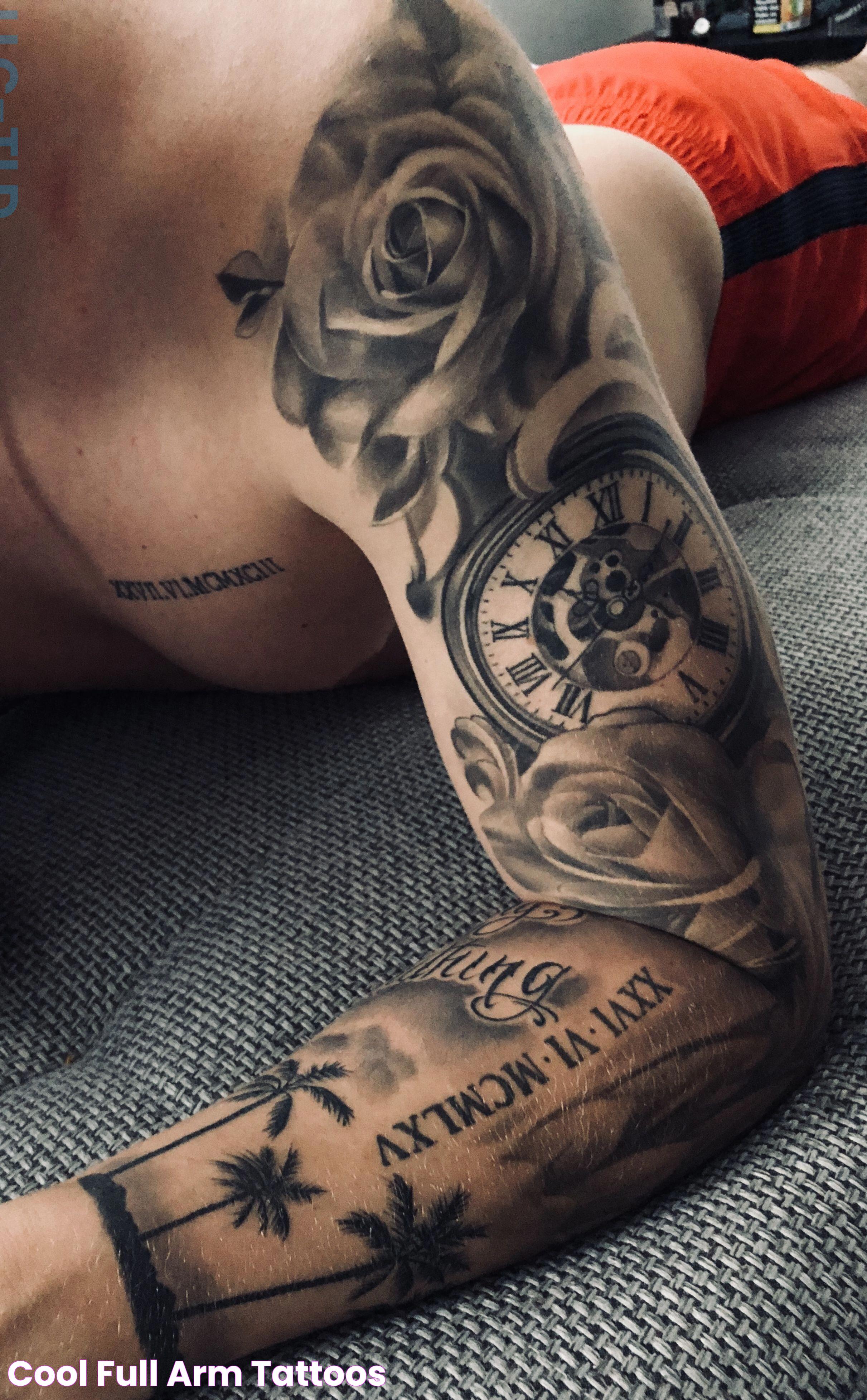 Cool Full Arm Tattoos