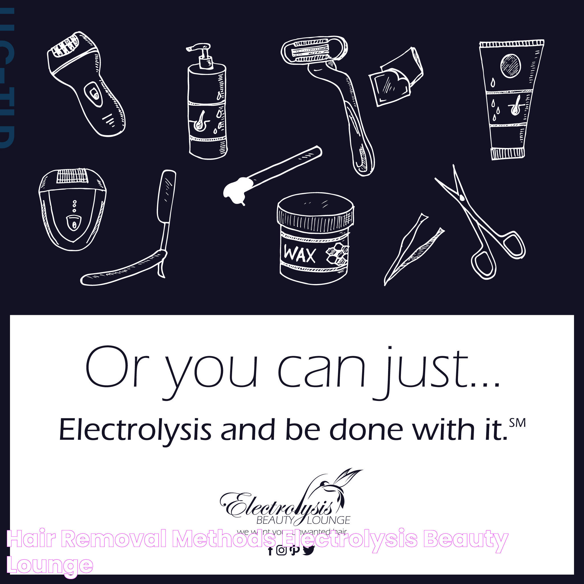 Hair Removal Methods — Electrolysis Beauty Lounge