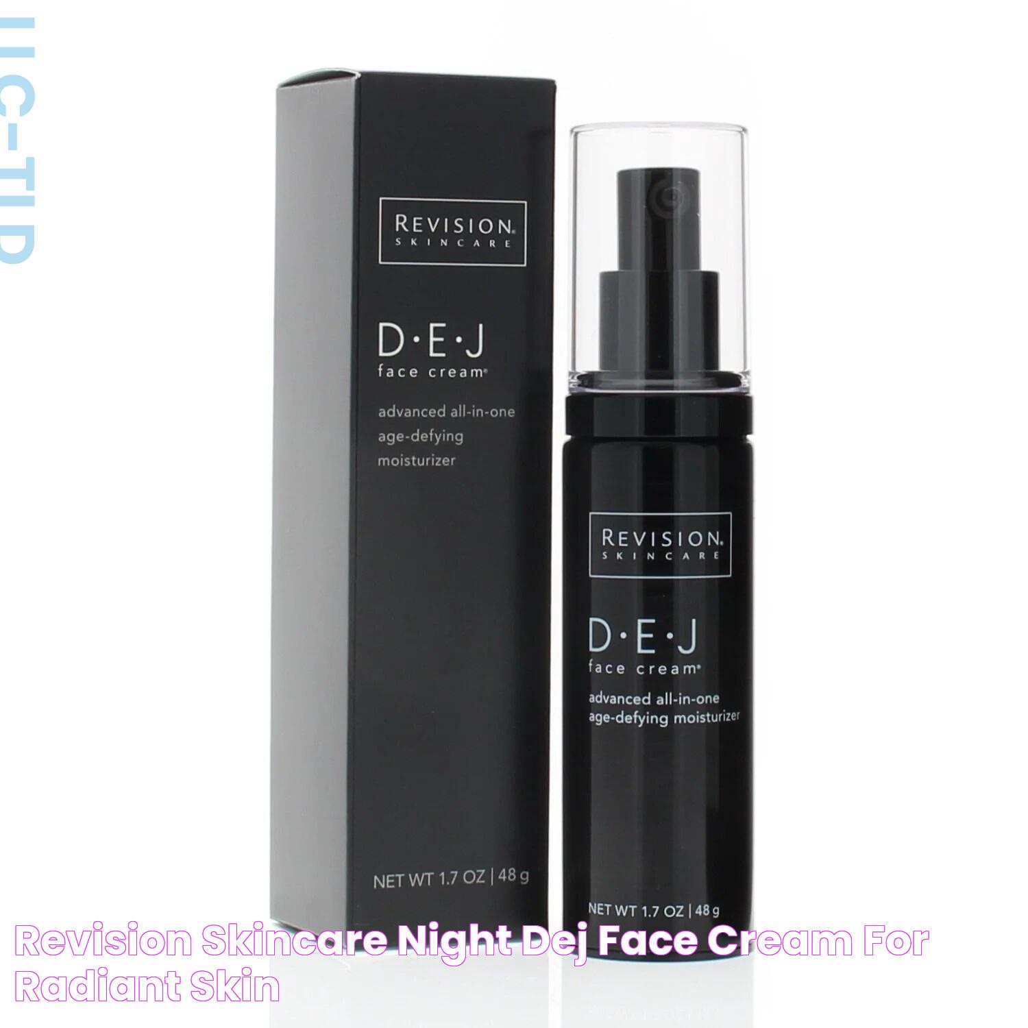 Revision Skincare Night DEJ Face Cream for Radiant Skin