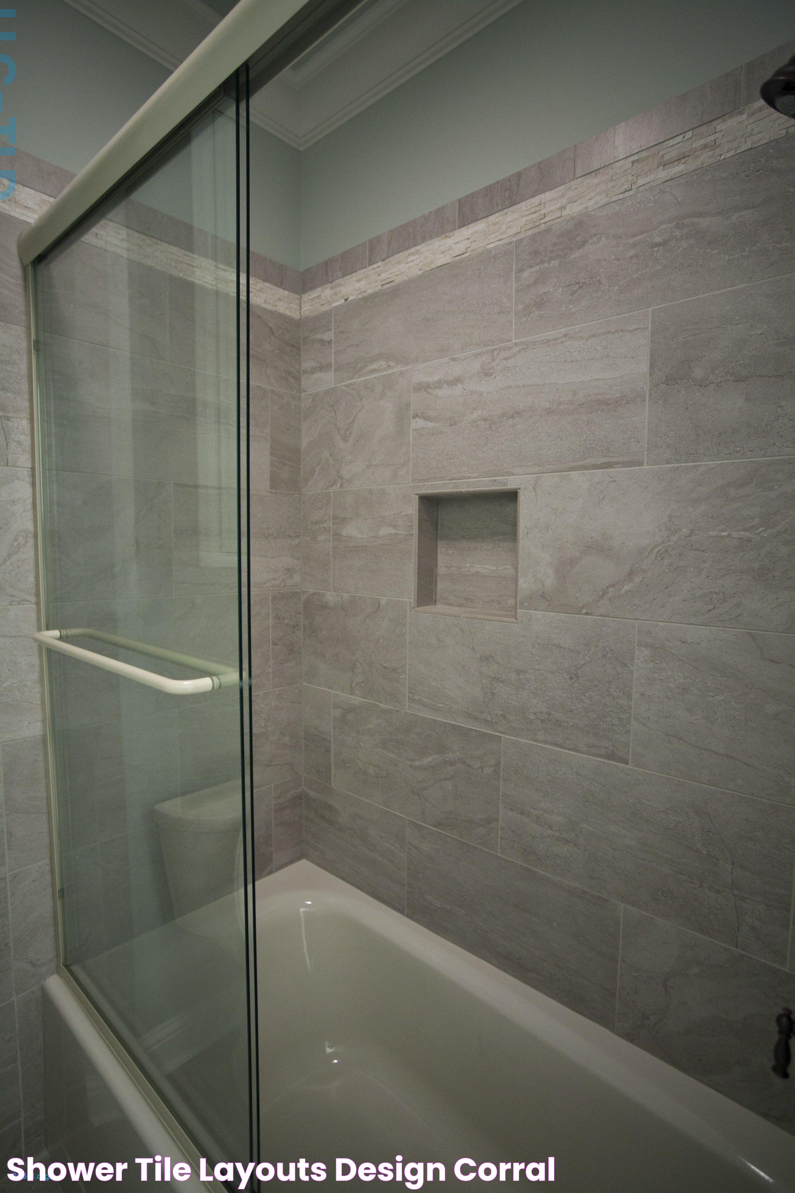 Shower Tile Layouts Design Corral