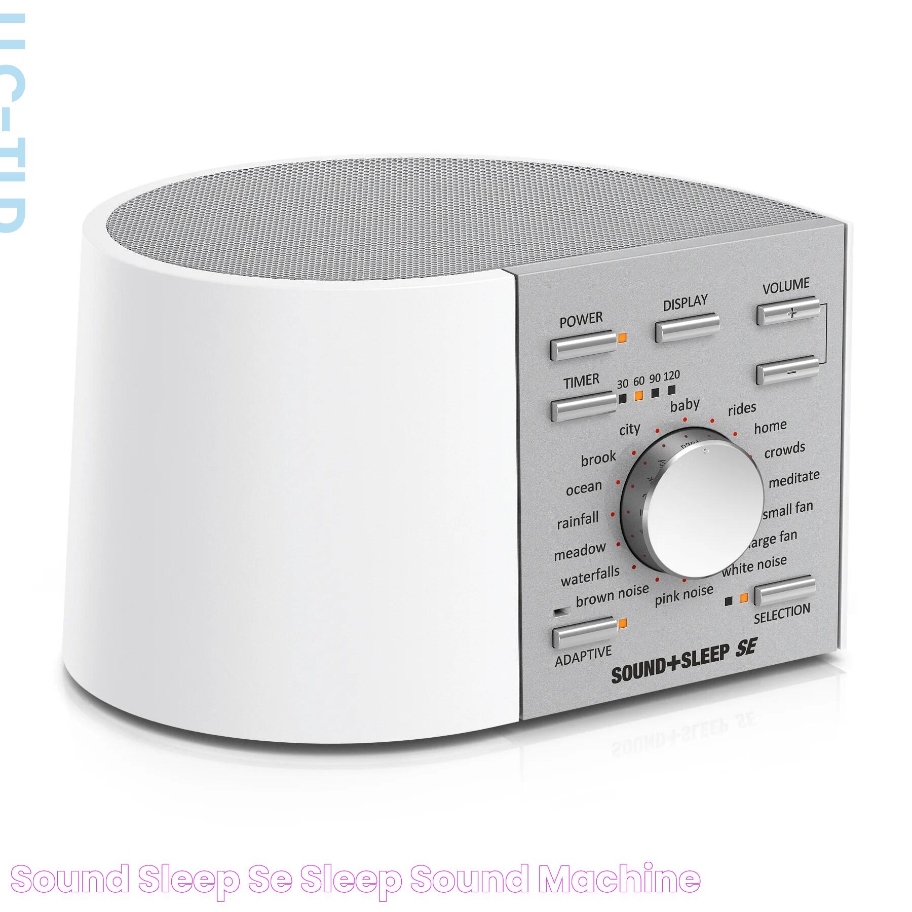 Sound+Sleep SE Sleep Sound Machine