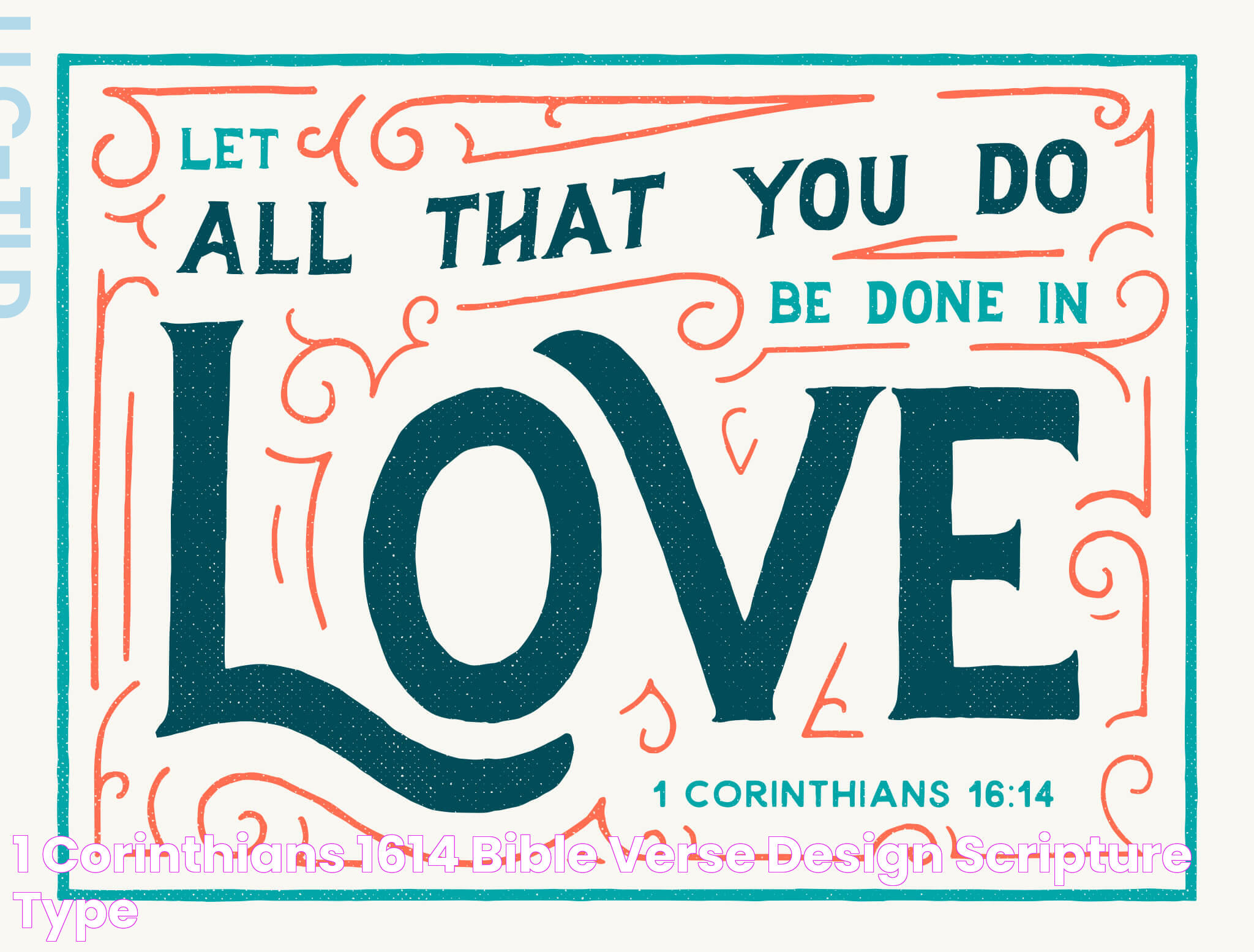 1 Corinthians 1614 Bible Verse Design — Scripture Type