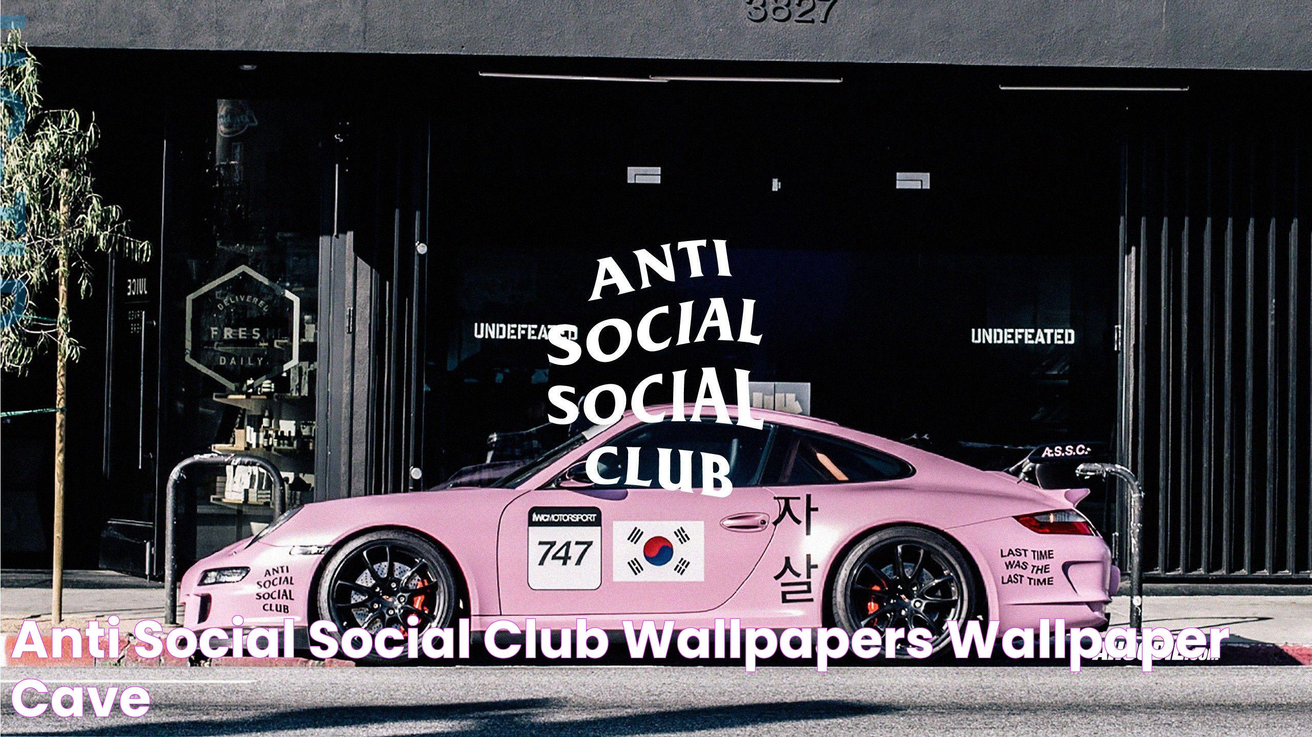 Anti Social Club: A Deeper Insight Into Its Impact And Influence