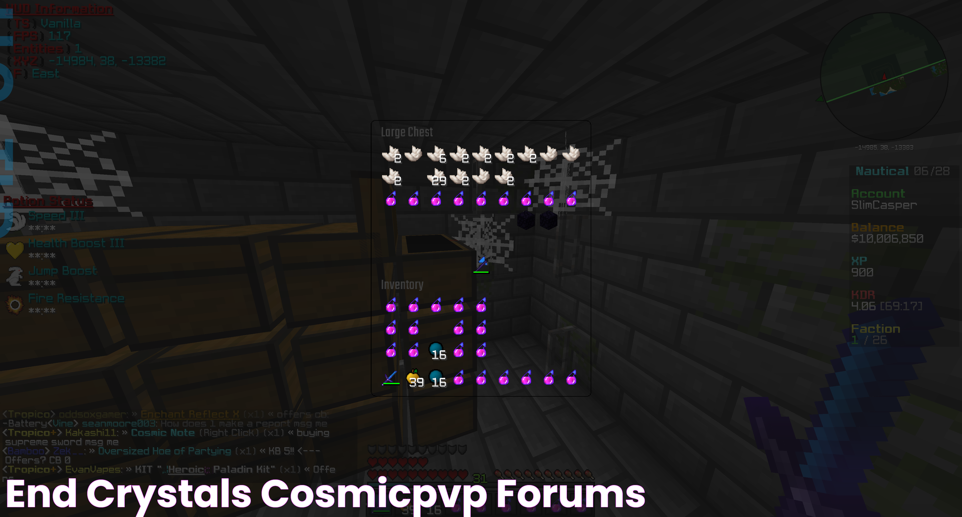 End Crystals CosmicPvP Forums