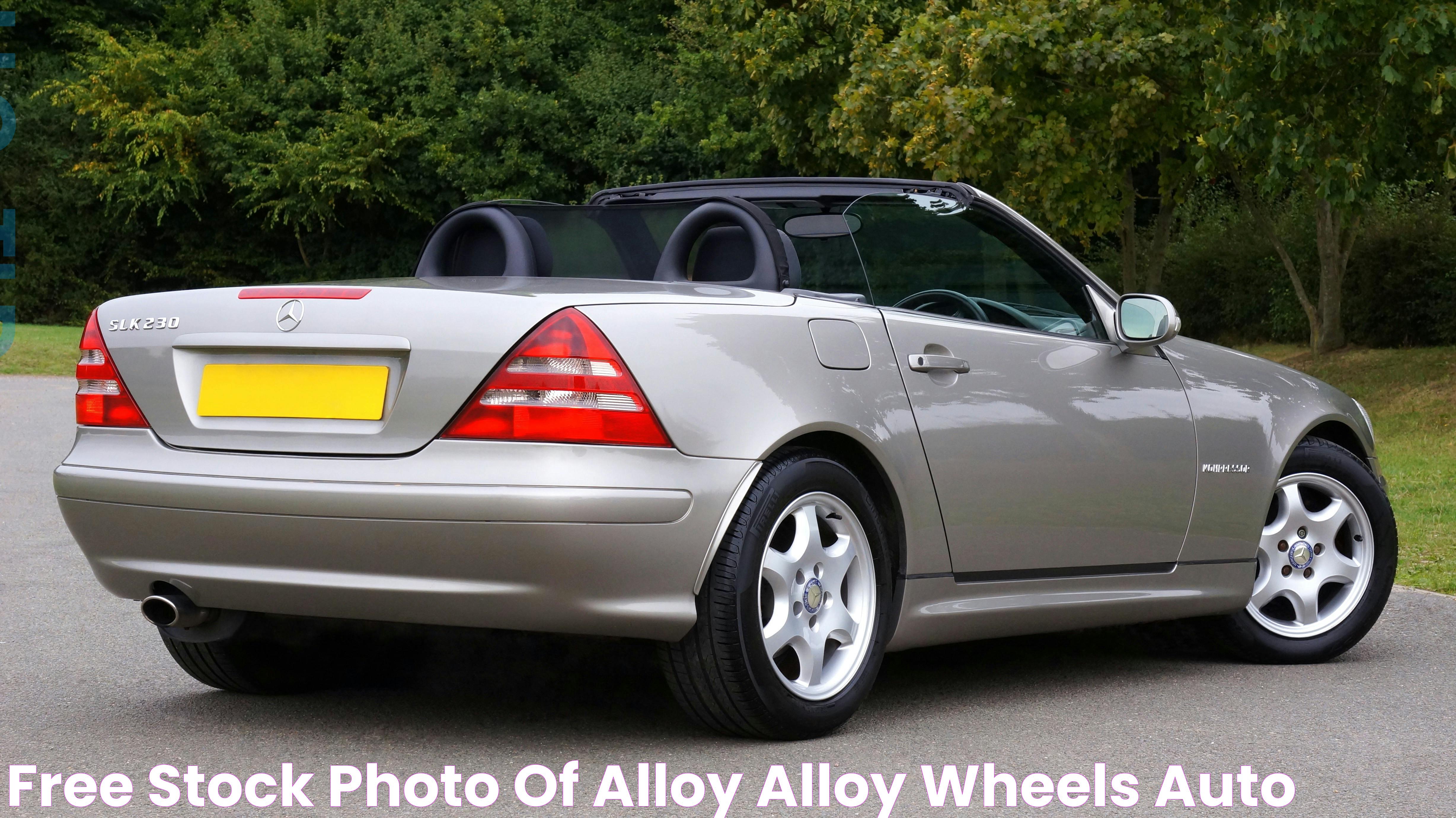 Alloy Wheels: The Ultimate Guide To Enhancing Your Vehicle's Performance And Aesthetics