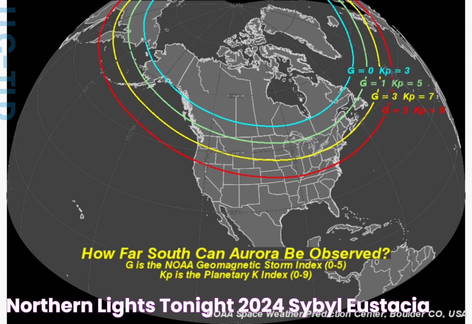 Northern Lights Tonight Map: Unveiling The Celestial Dance