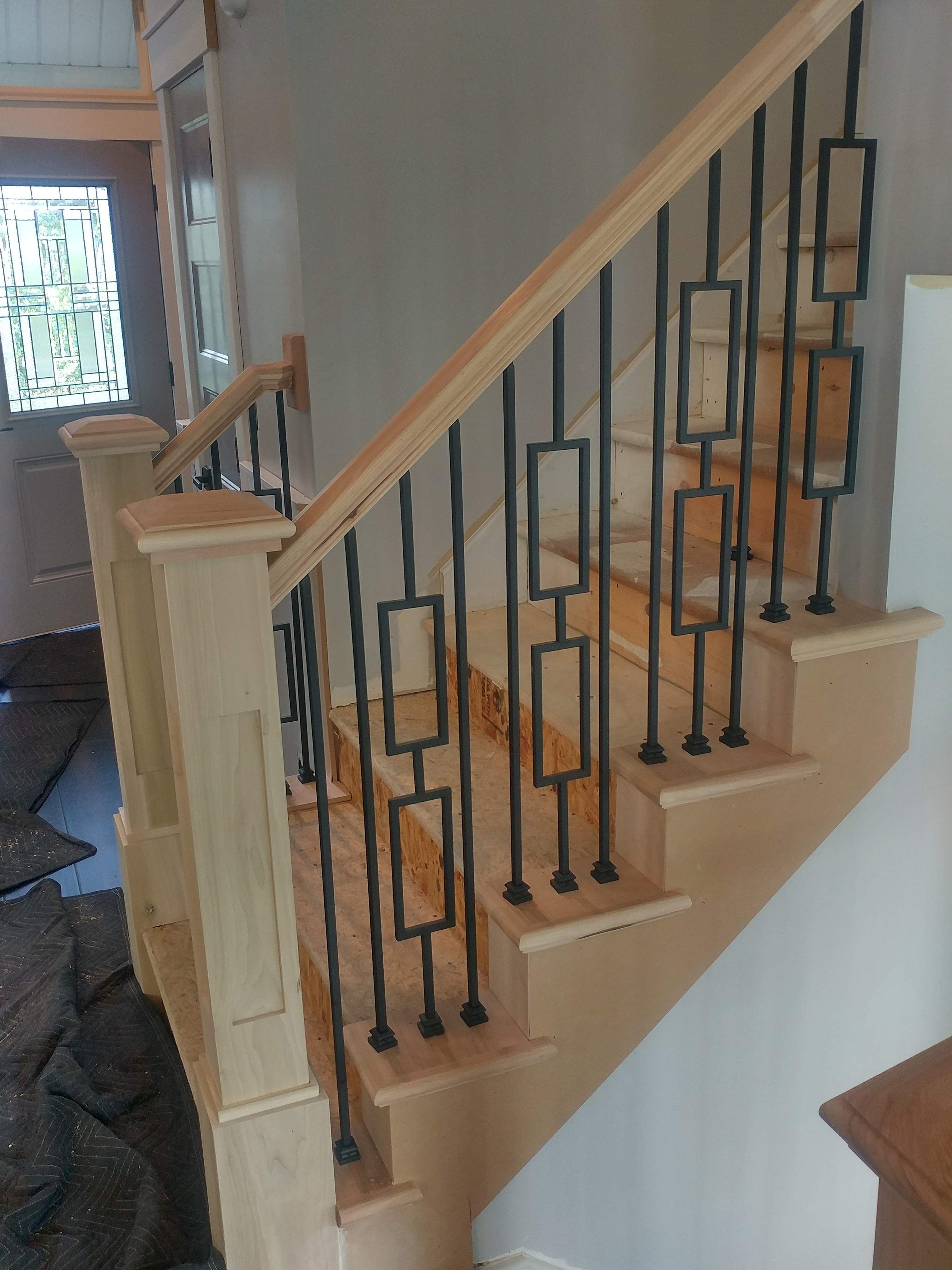 Salt Lake City Utah Custom Stair Railings and banisters.